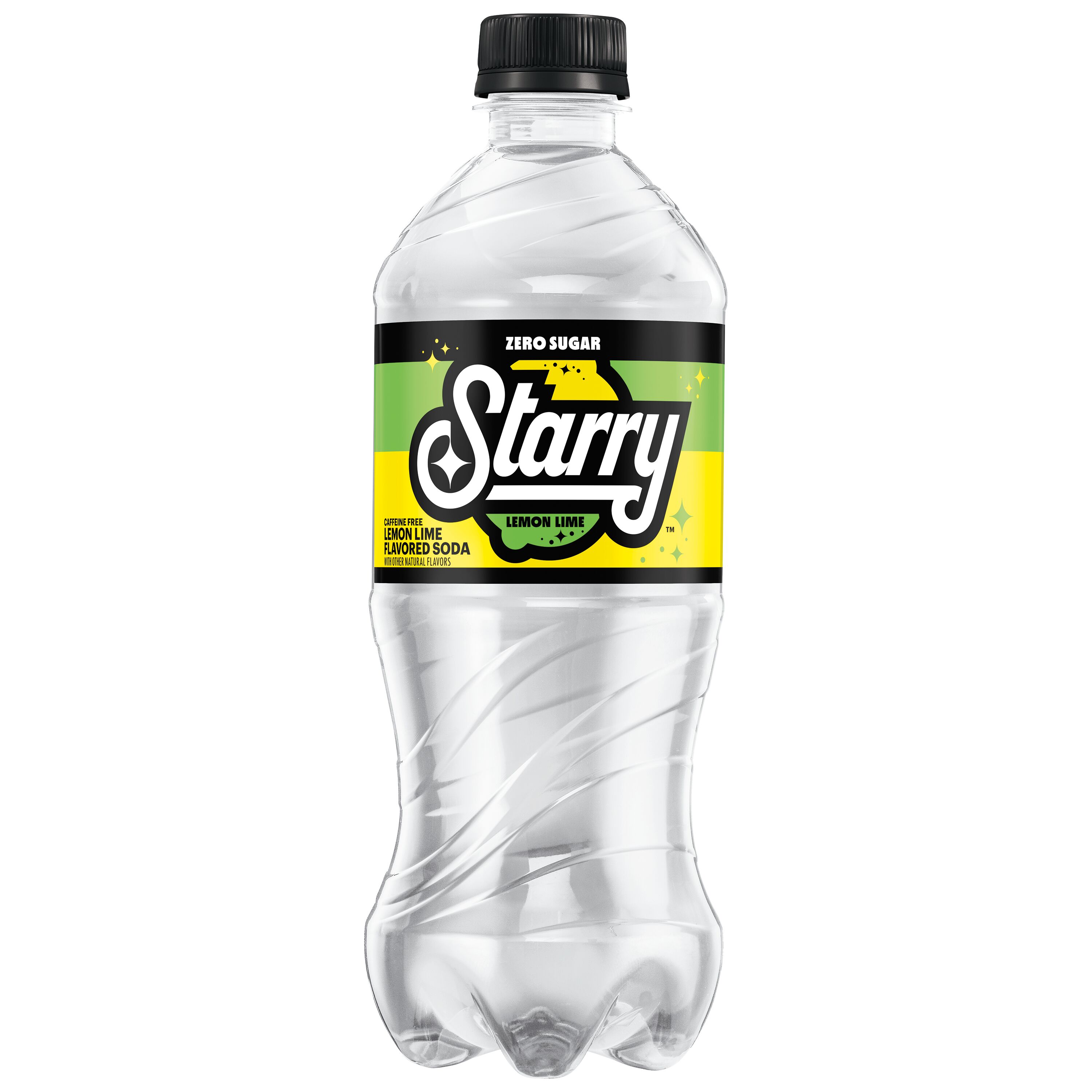 Starry Zero Sugar Lemon Lime Flavored Soda SmartLabel