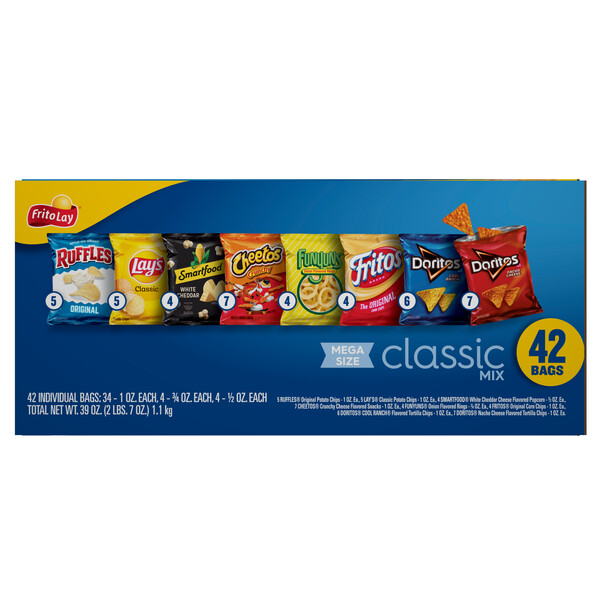 Frito Lay Classic Mix Variety Pack SmartLabel