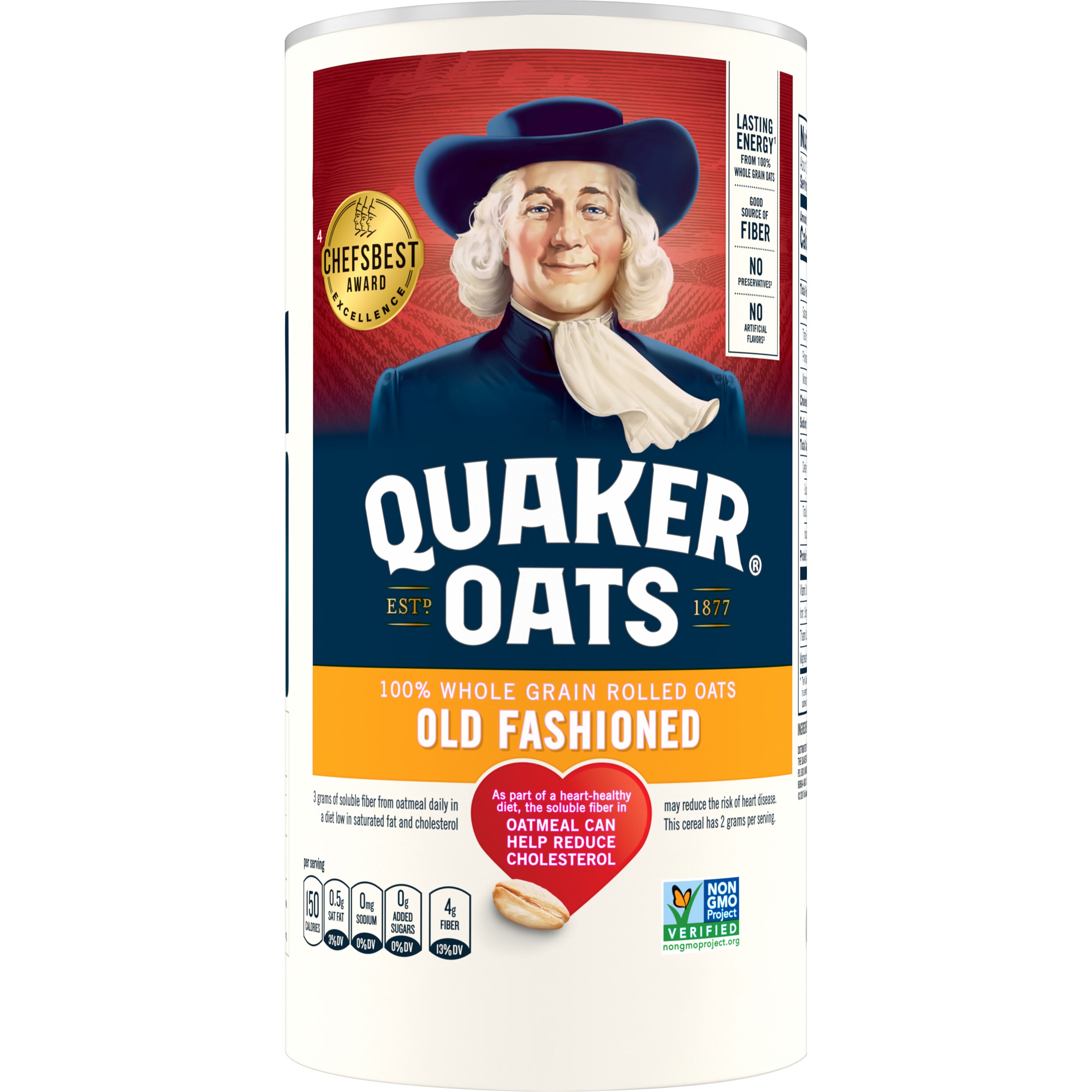 Quaker Old Fashioned Oats SmartLabel