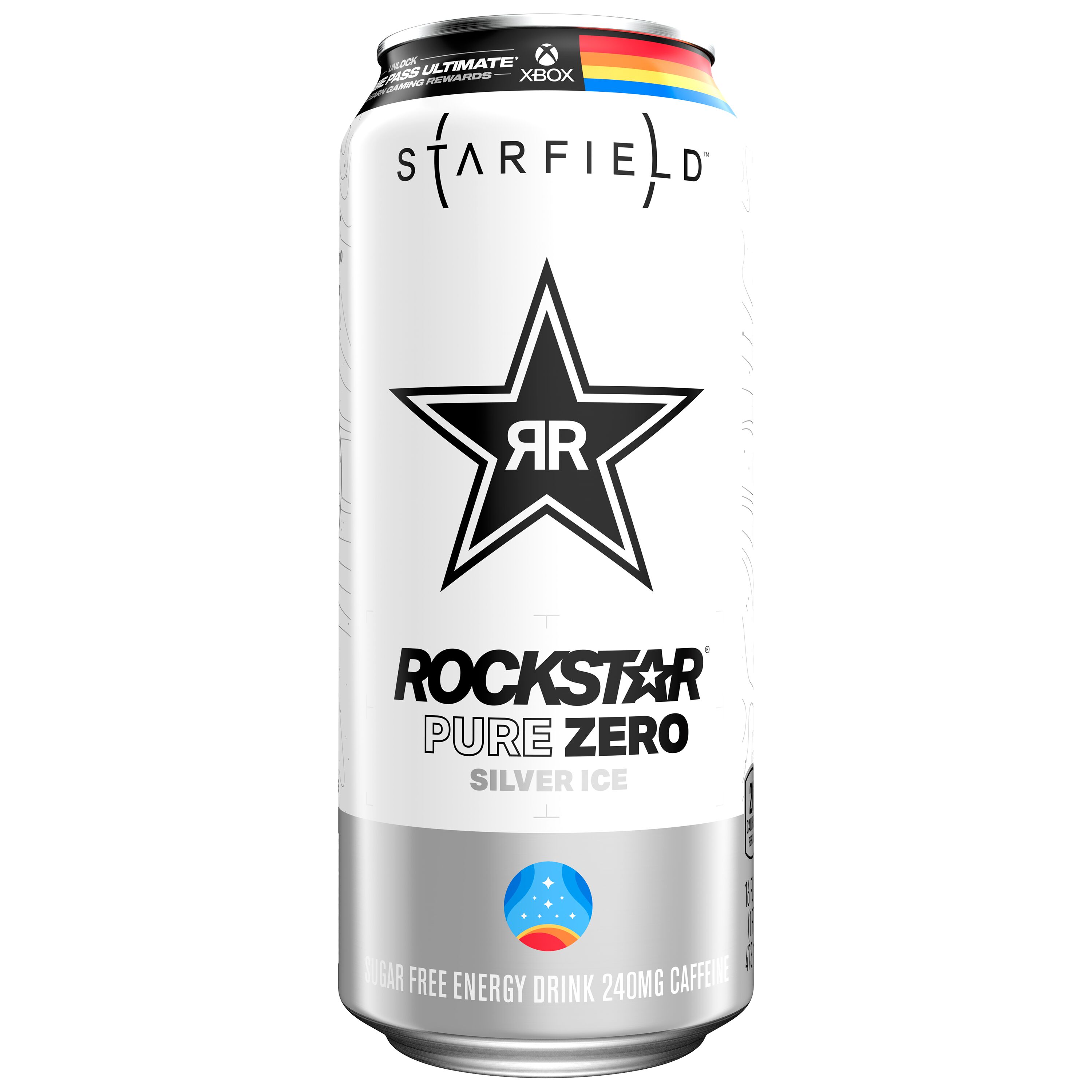 Rockstar Pure Zero Silver Ice Sugar Free Energy Drink Smartlabel