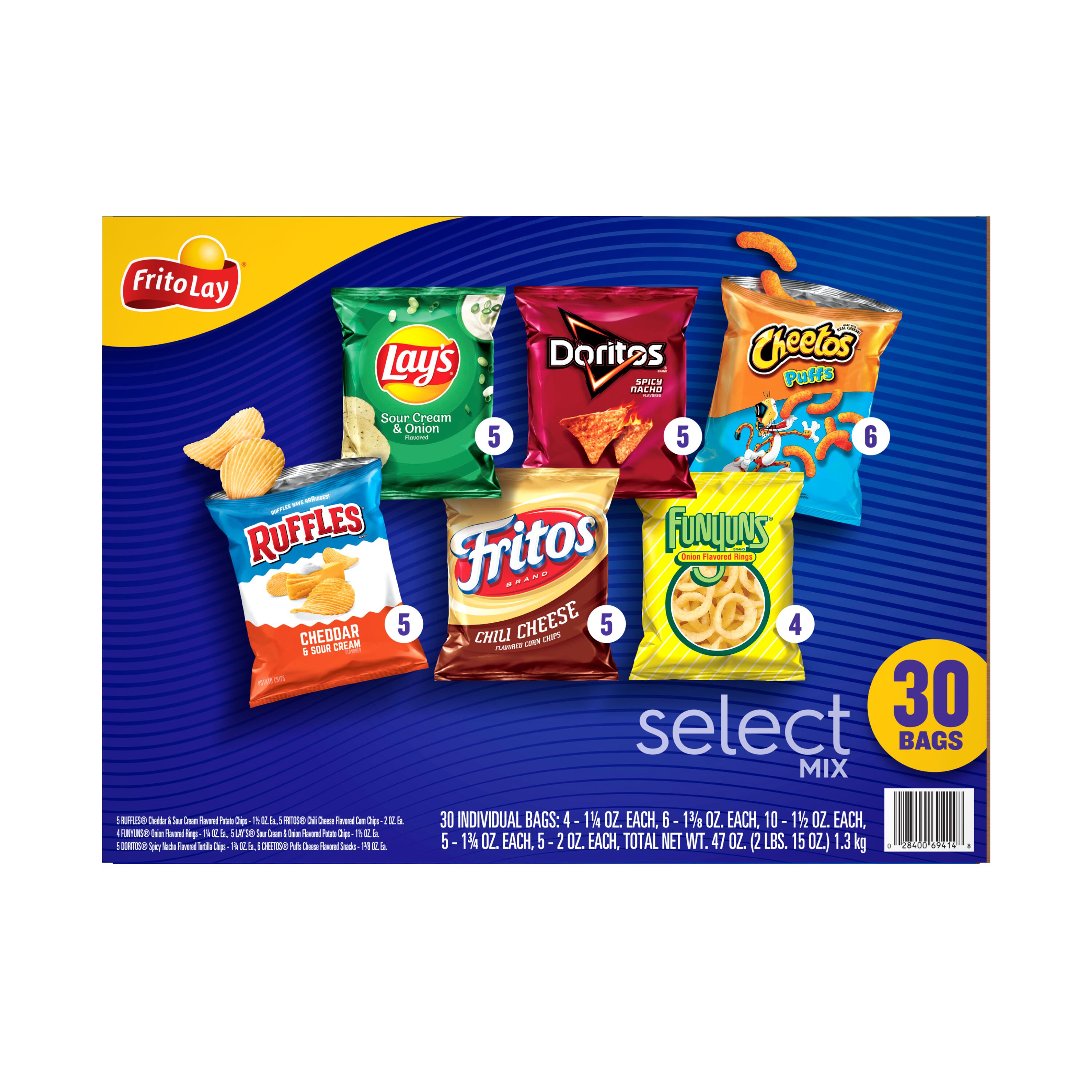 Frito-Lay, Select Mix, Variety Pack - SmartLabel™