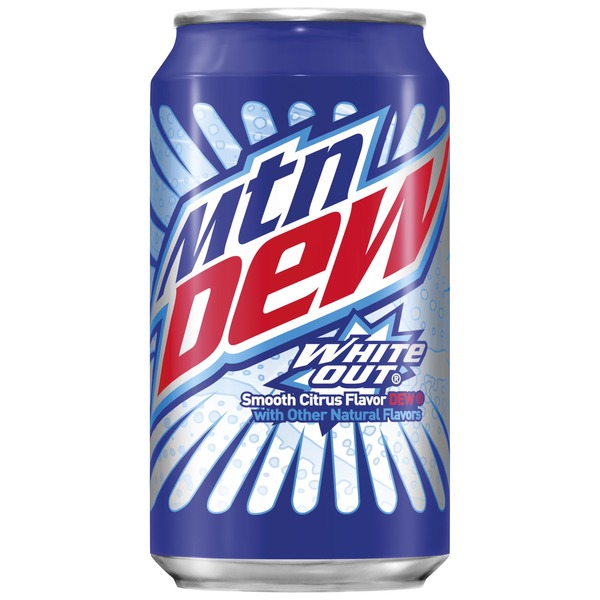 mtn dew white out flavor