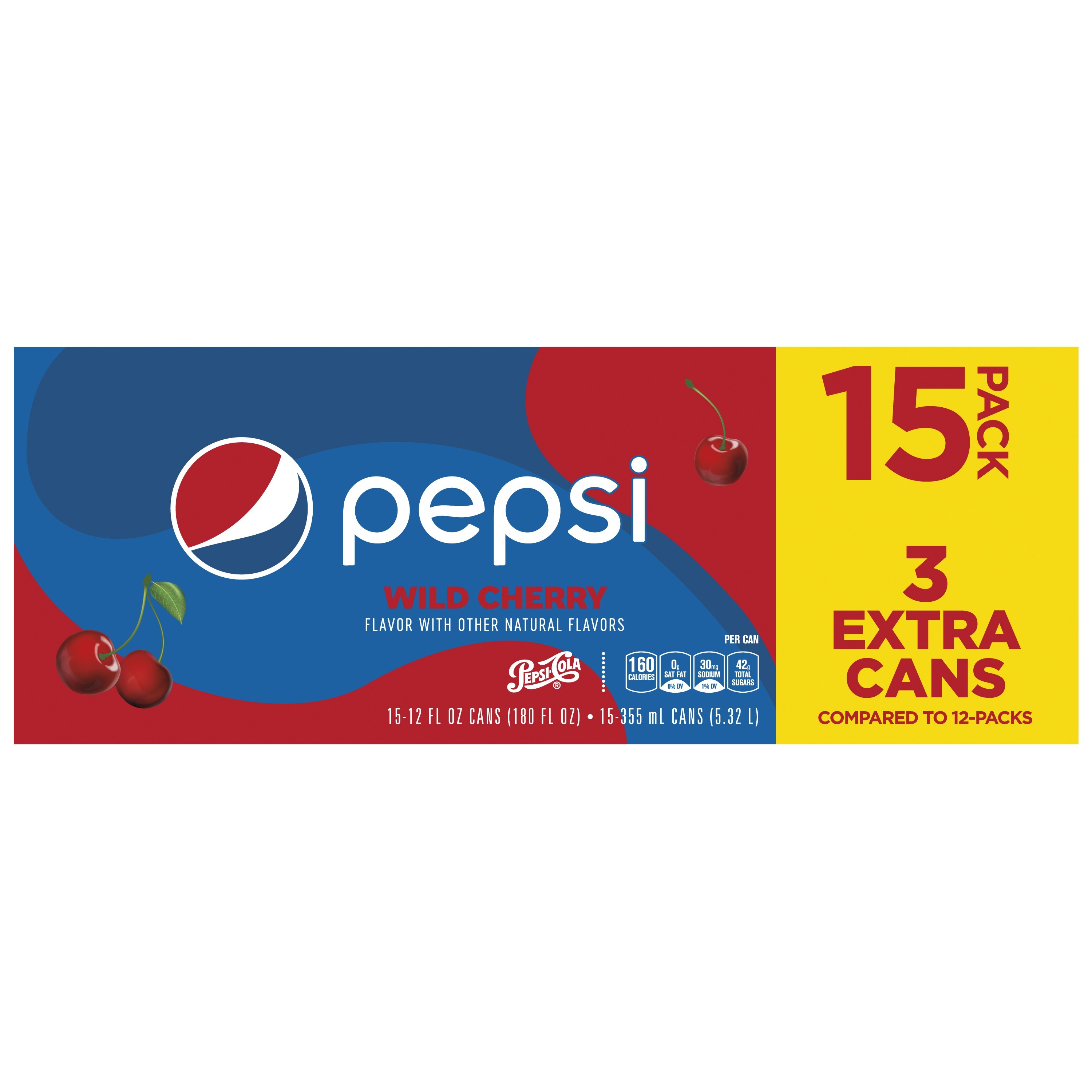 Pepsi, Wild Cherry Flavor - SmartLabel™