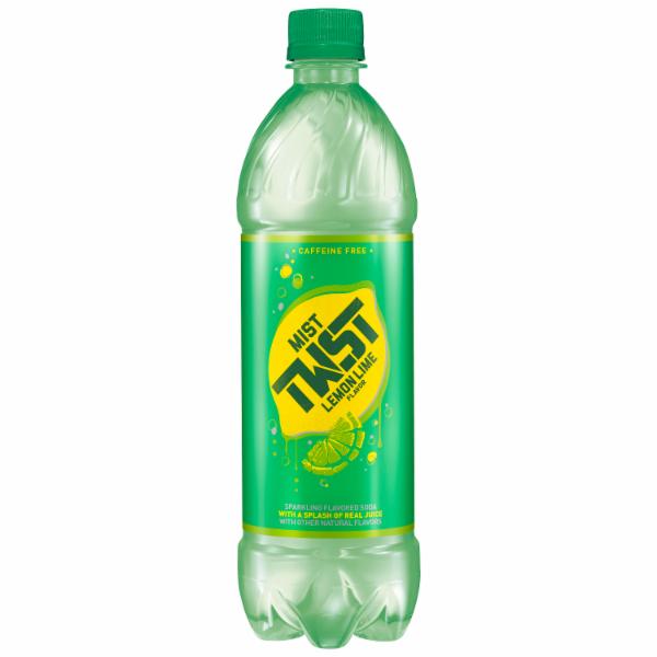 Mist Twst, Lemon Lime Flavor With A Splash Of Real Juice, Sparkling 