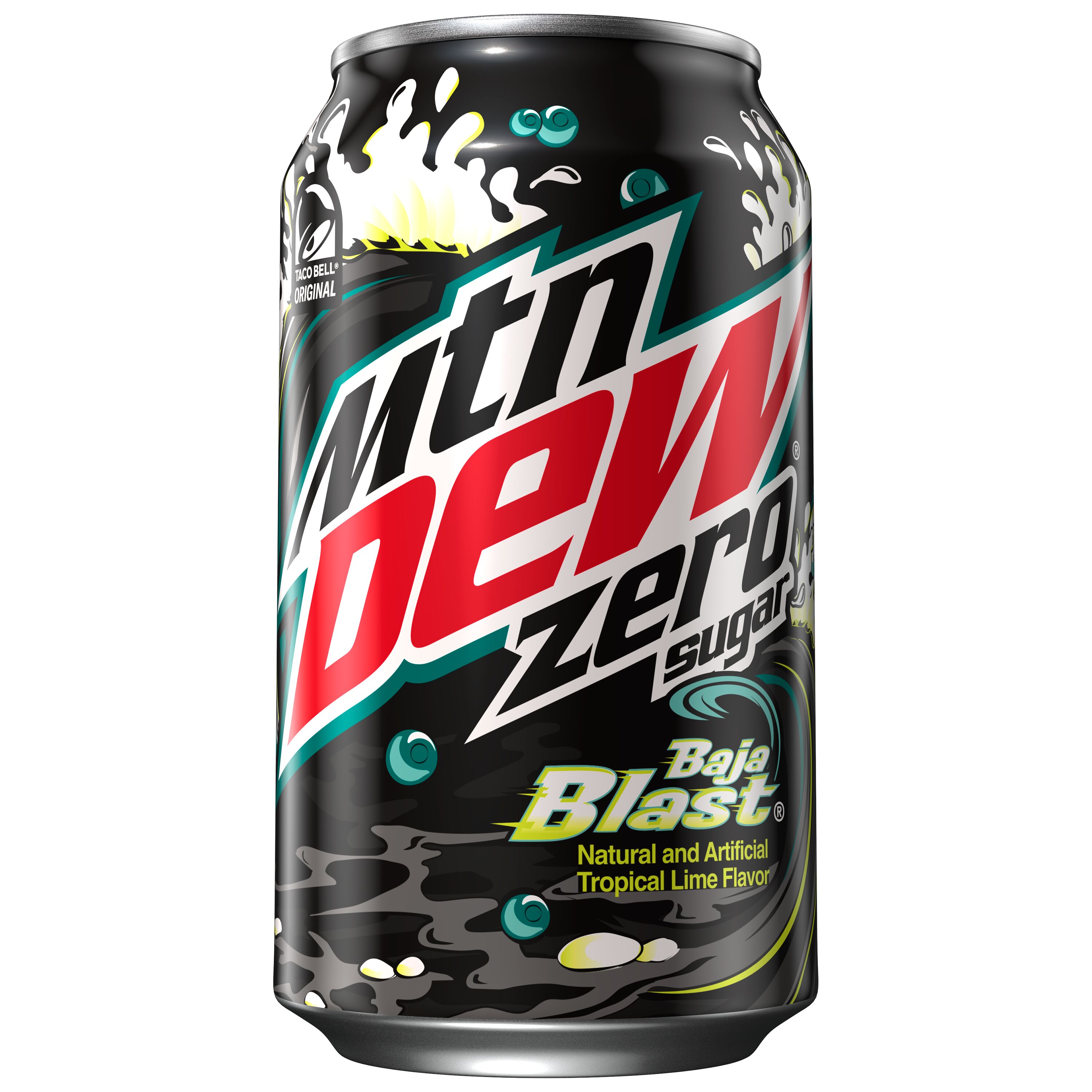 Mountain Dew, Zero Sugar, Baja Blast, Natural And Artificial Tropical ...