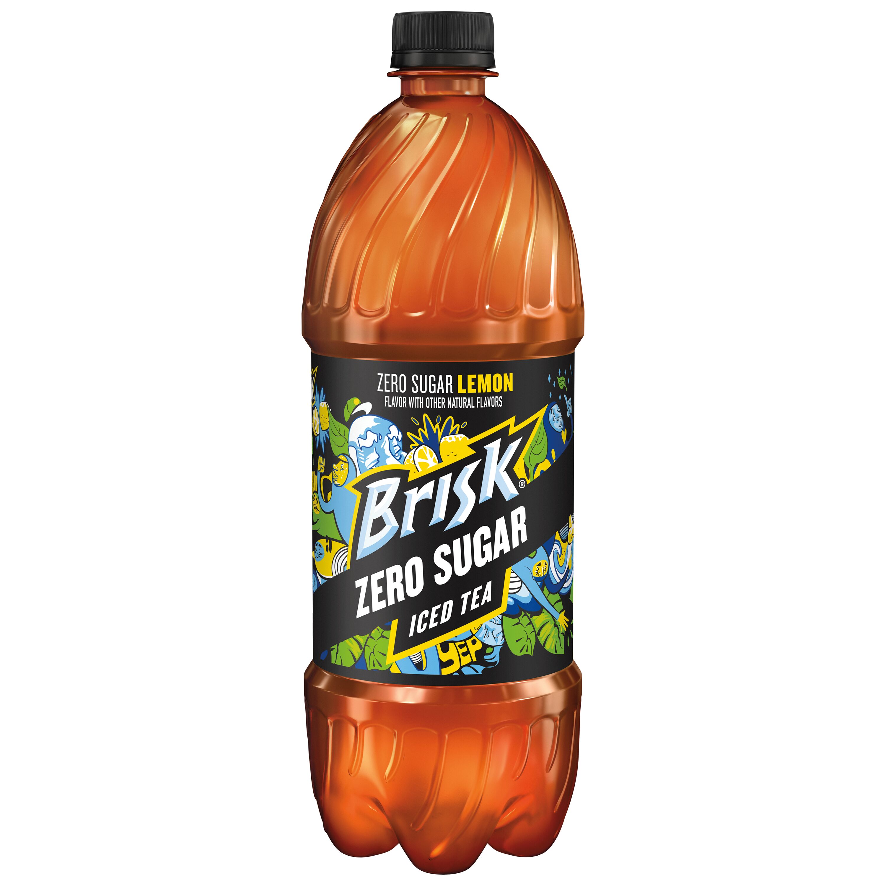 Brisk, Zero Sugar, Lemon Flavor, Iced Tea - SmartLabel™