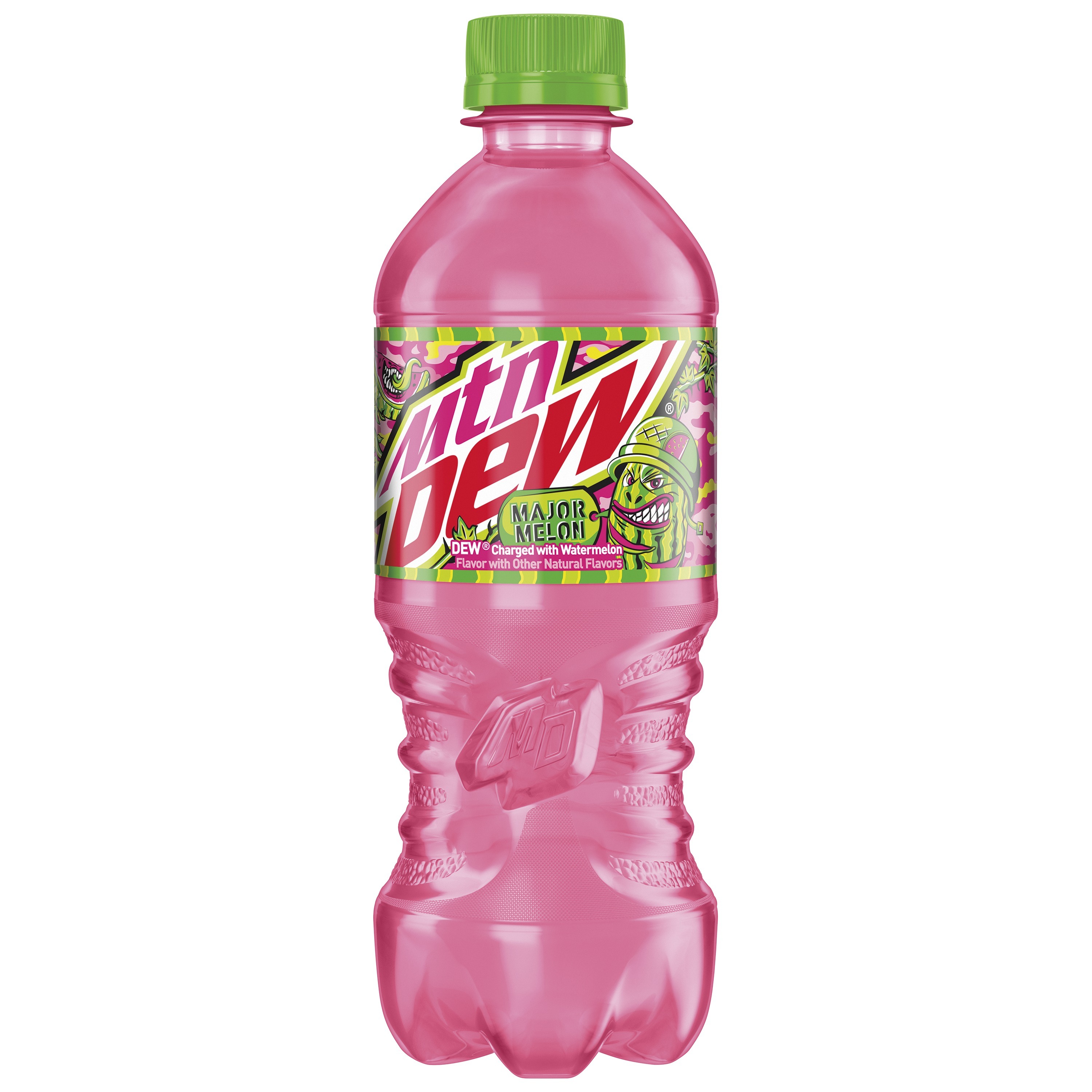 Mountain Dew Major Melon Dew Charged With Watermelon Flavor Smartlabel