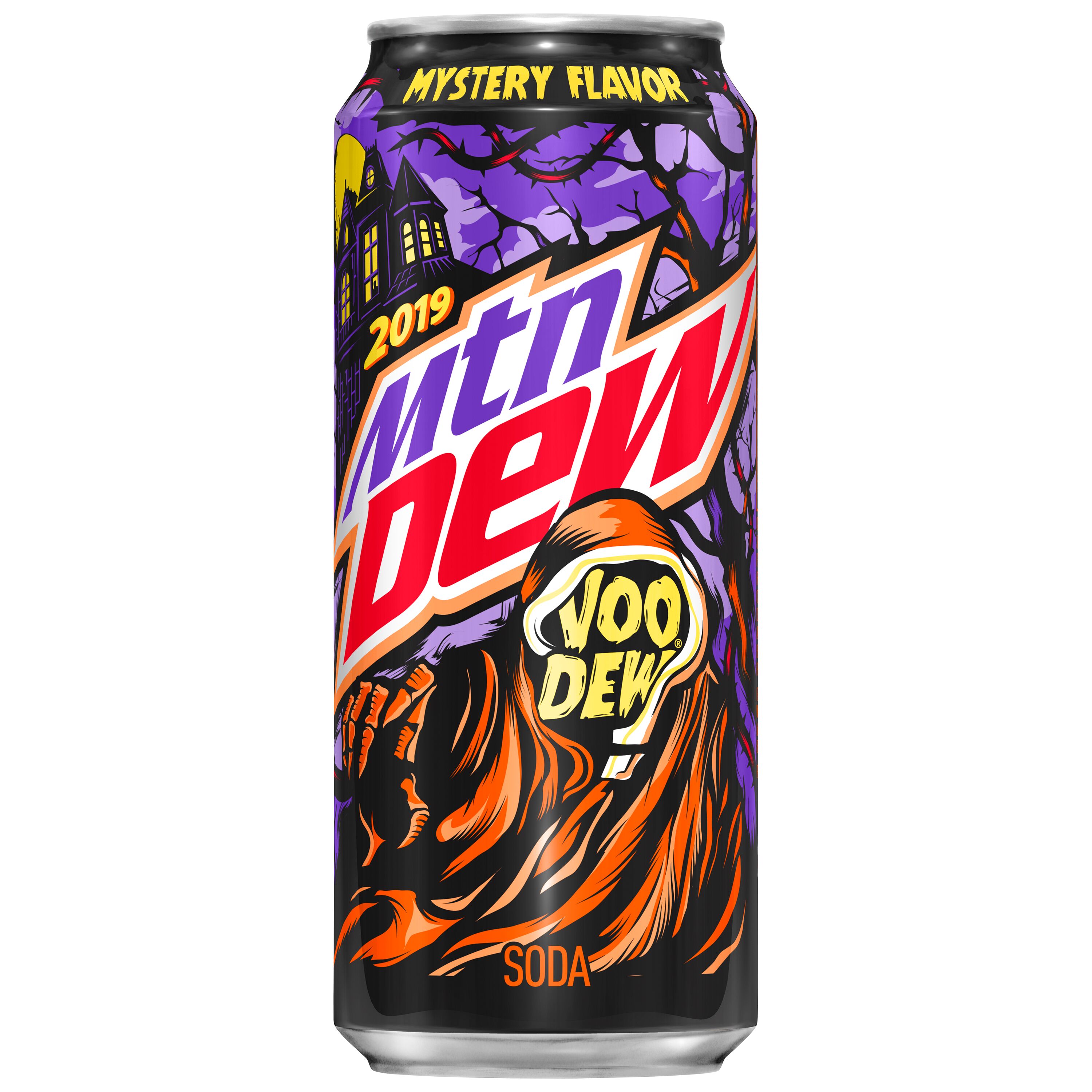 Mountain Dew, VooDew Mystery Flavor, Soda SmartLabel™