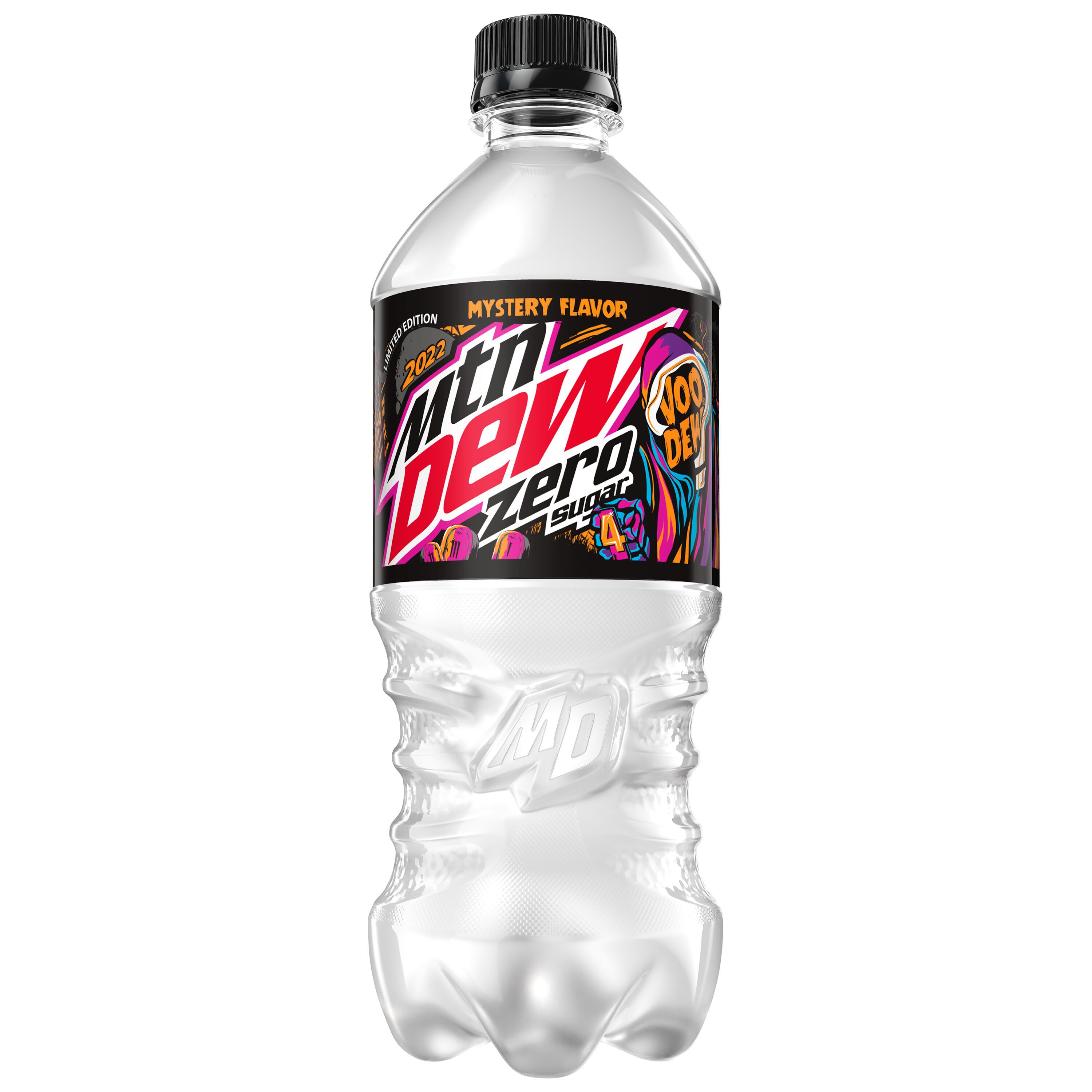 Mountain Dew, Zero Sugar, Limited Edition, VooDew Mystery Flavor, Soda