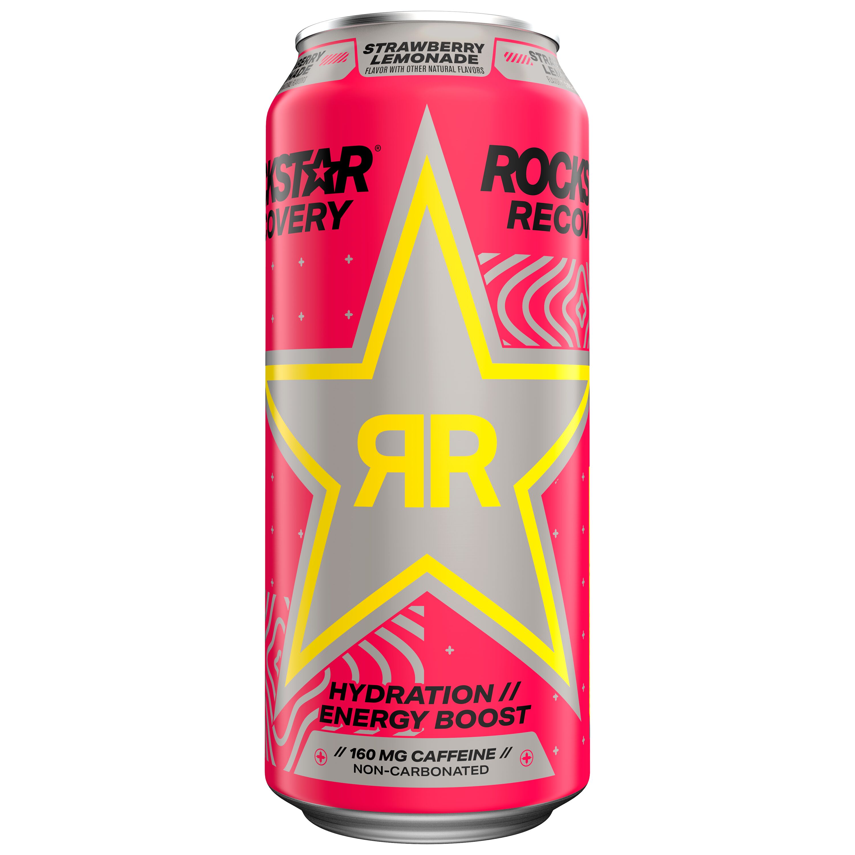 Rockstar, Recovery, Strawberry Lemonade Flavor, Energy Drink - SmartLabel™