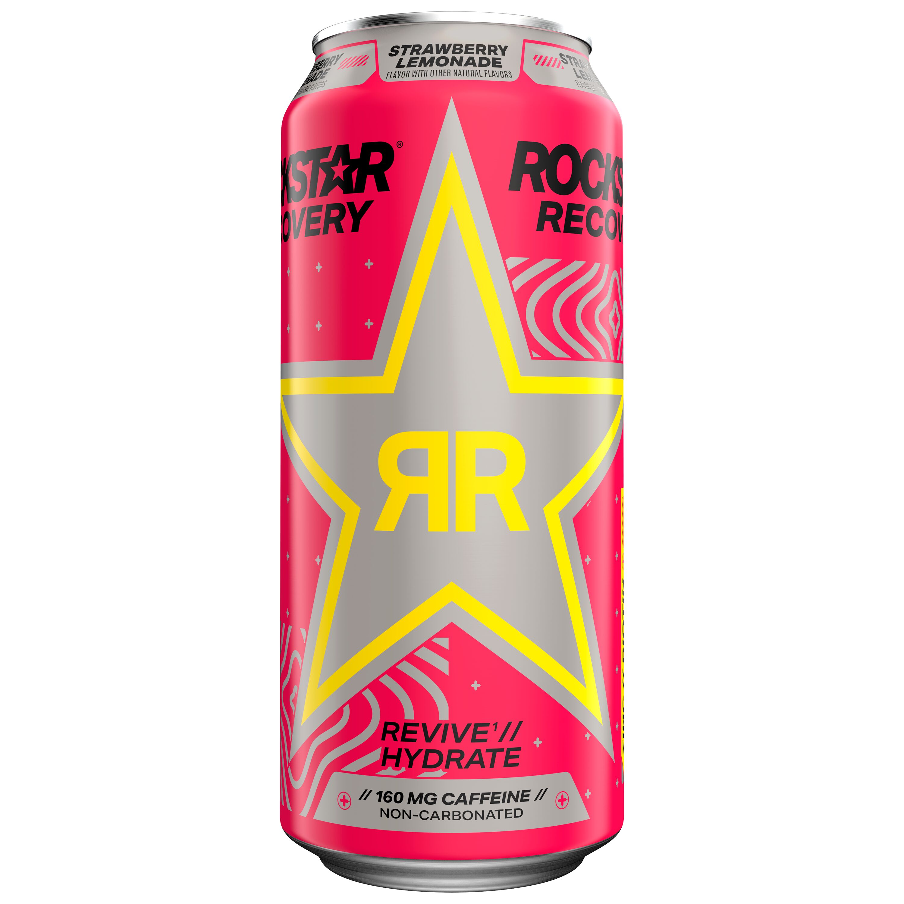 Rockstar, Recovery, Strawberry Lemonade Flavor, Energy Drink - SmartLabel™