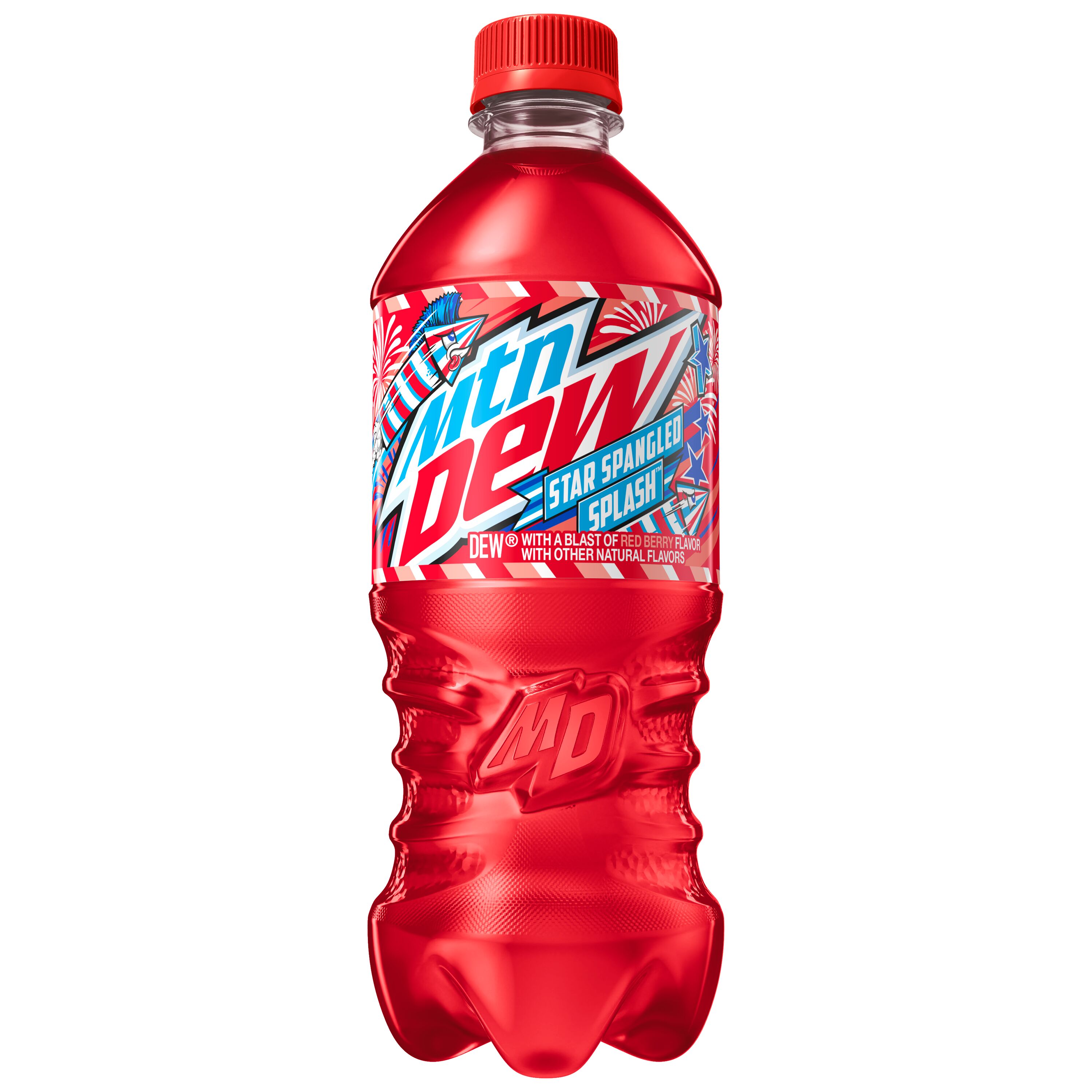 Mountain Dew, Star Spangled Splash, Dew With A Blast Of Red Berry ...