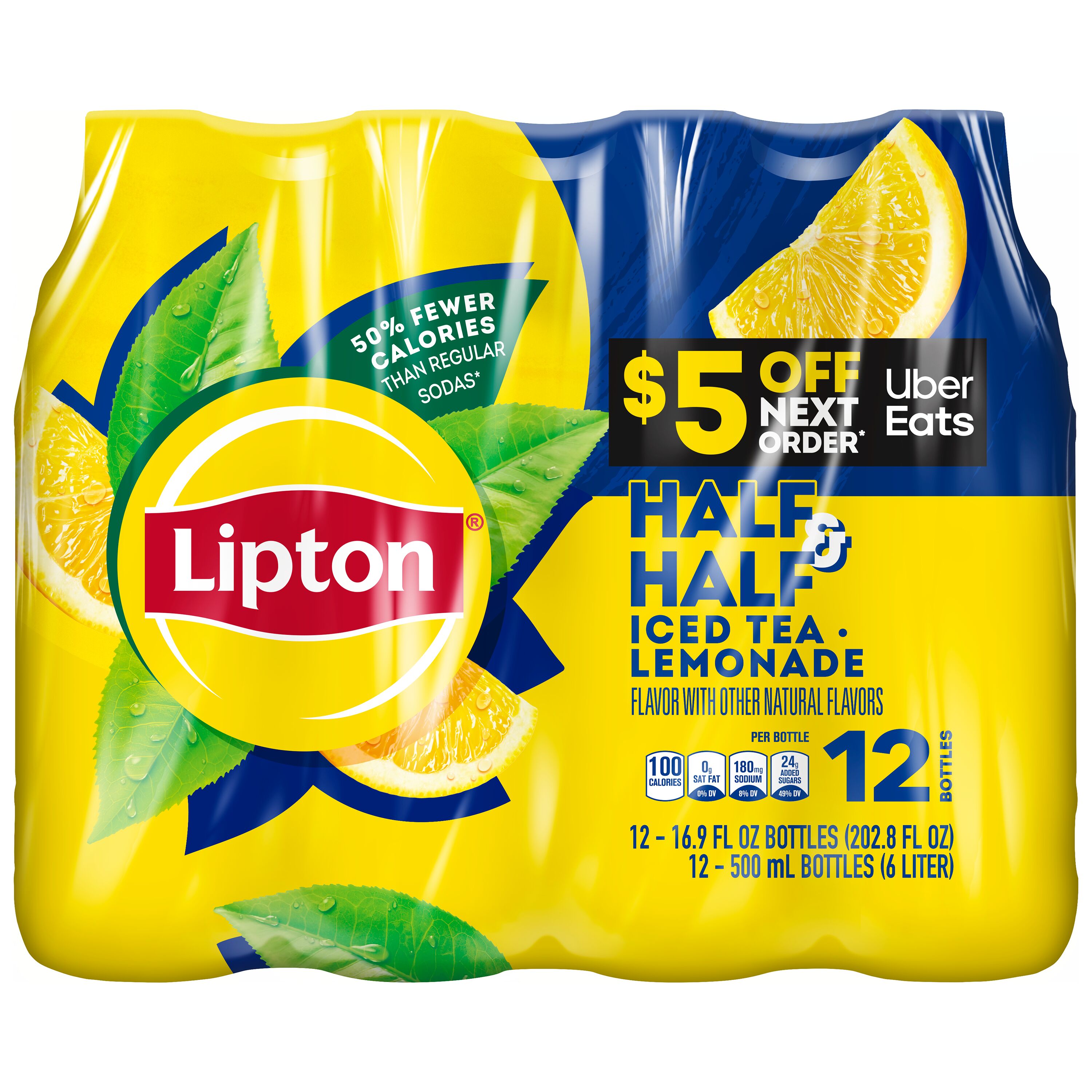 Lipton, Half & Half, Iced Tea & Lemonade - SmartLabel™