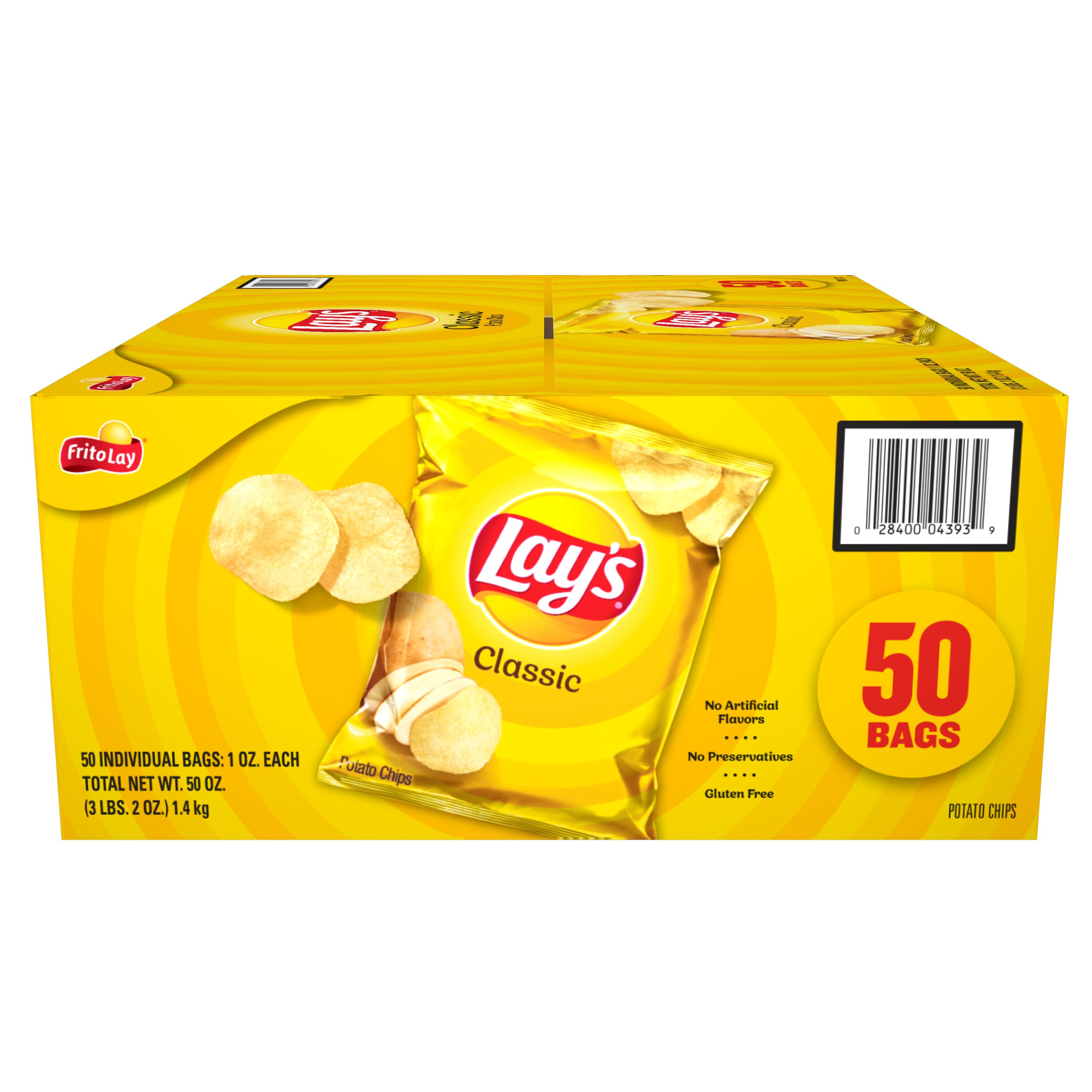 Lays Classic Potato Chips Smartlabel™