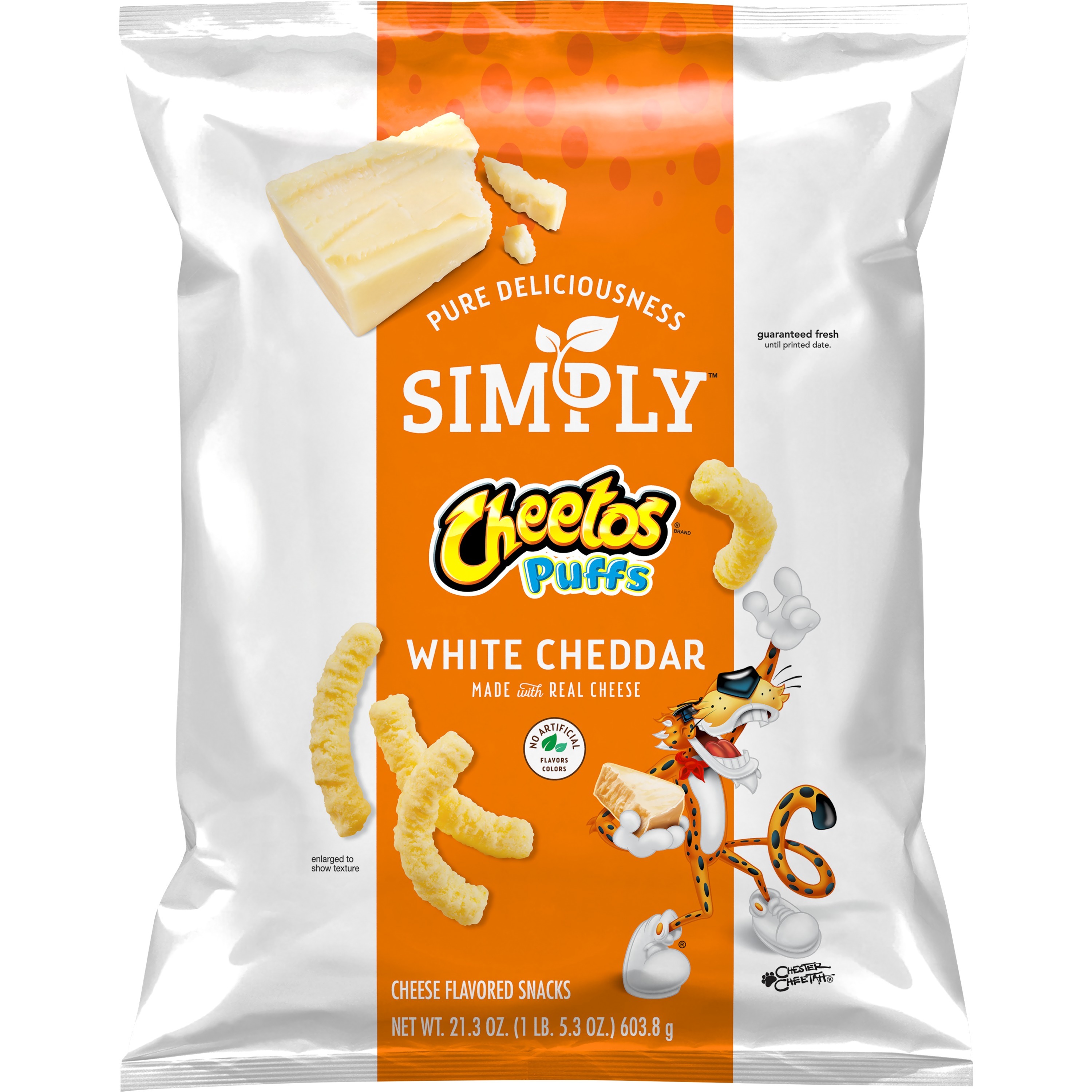 White Cheddar Cheeto Puffs Nutrition Facts