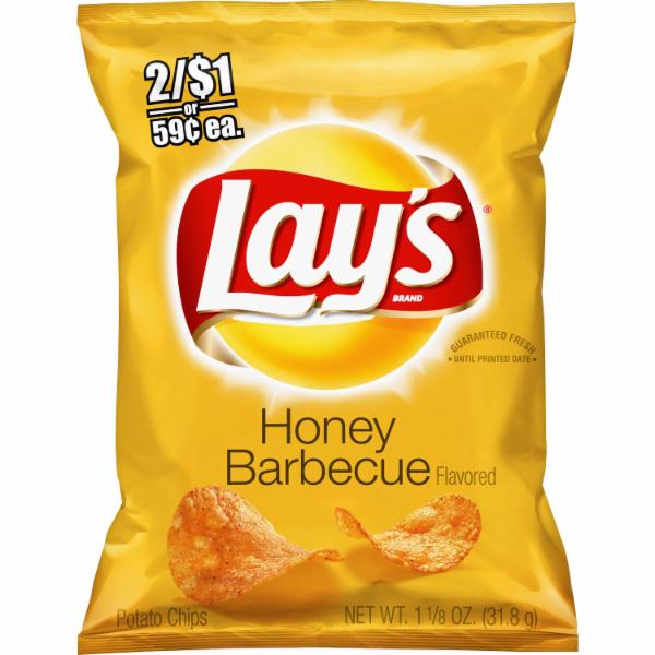 Lay's, Honey Barbecue Flavored, Potato Chips - SmartLabel™