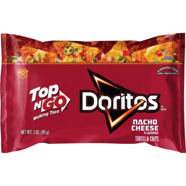 Doritos, Top N Go Walking Taco, Nacho Cheese Flavored, Tortilla Chips ...