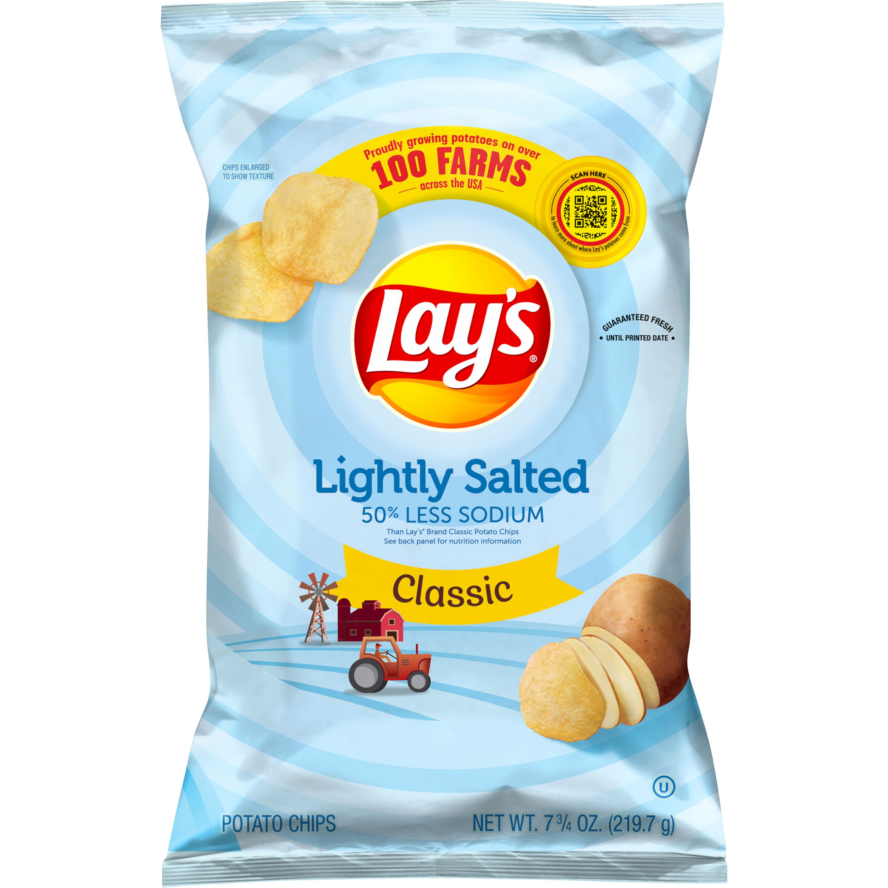 Lay's, Classic, Lightly Salted, Potato Chips - SmartLabel™