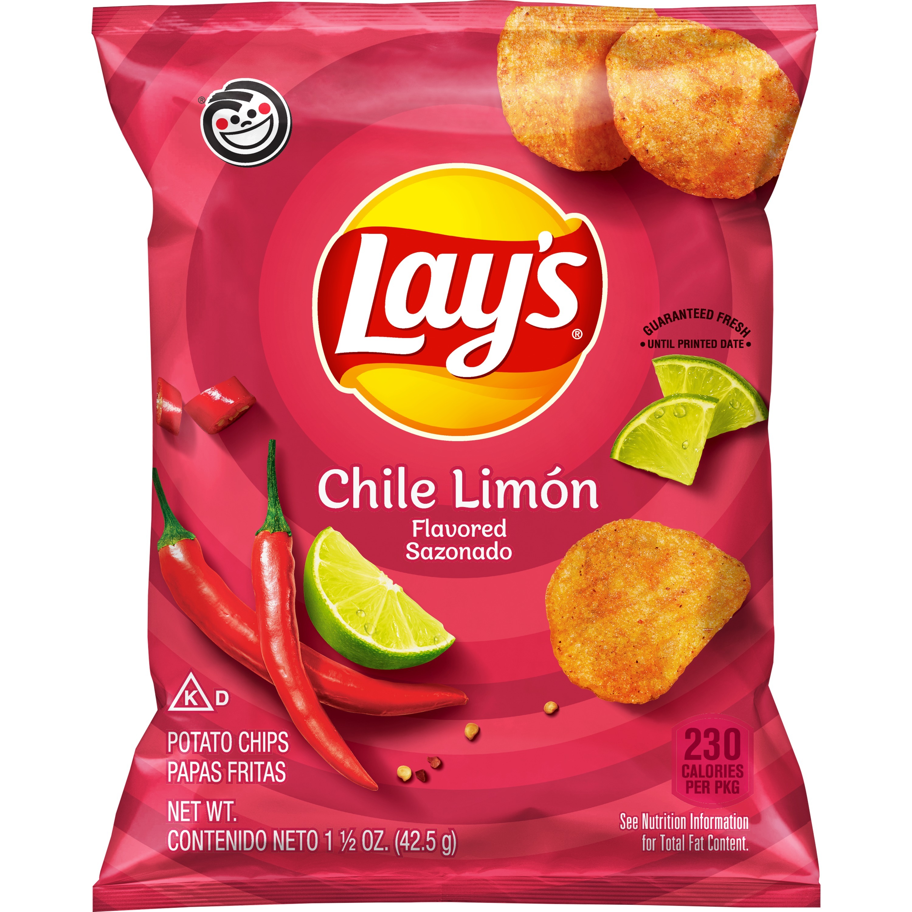 Lays Chile Limon Flavored Potato Chips Smartlabel™