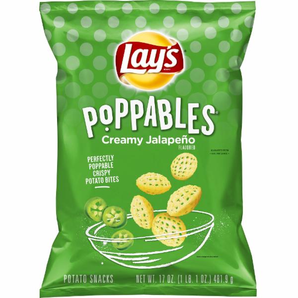 Lay's, Poppables, Creamy Jalapeno Flavored, Potato Snacks - SmartLabel™