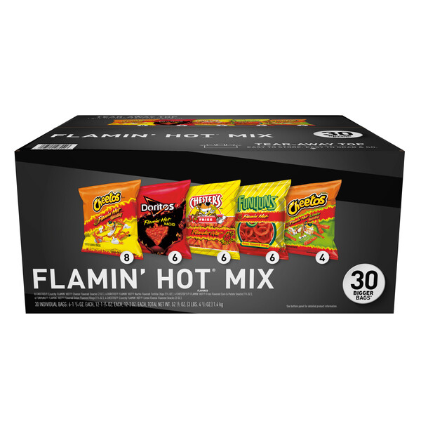 Frito Lay Flamin Hot Variety Mix Smartlabel™ 