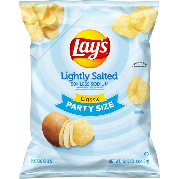 Lays Party Size Classic Lightly Salted Potato Chips Smartlabel™