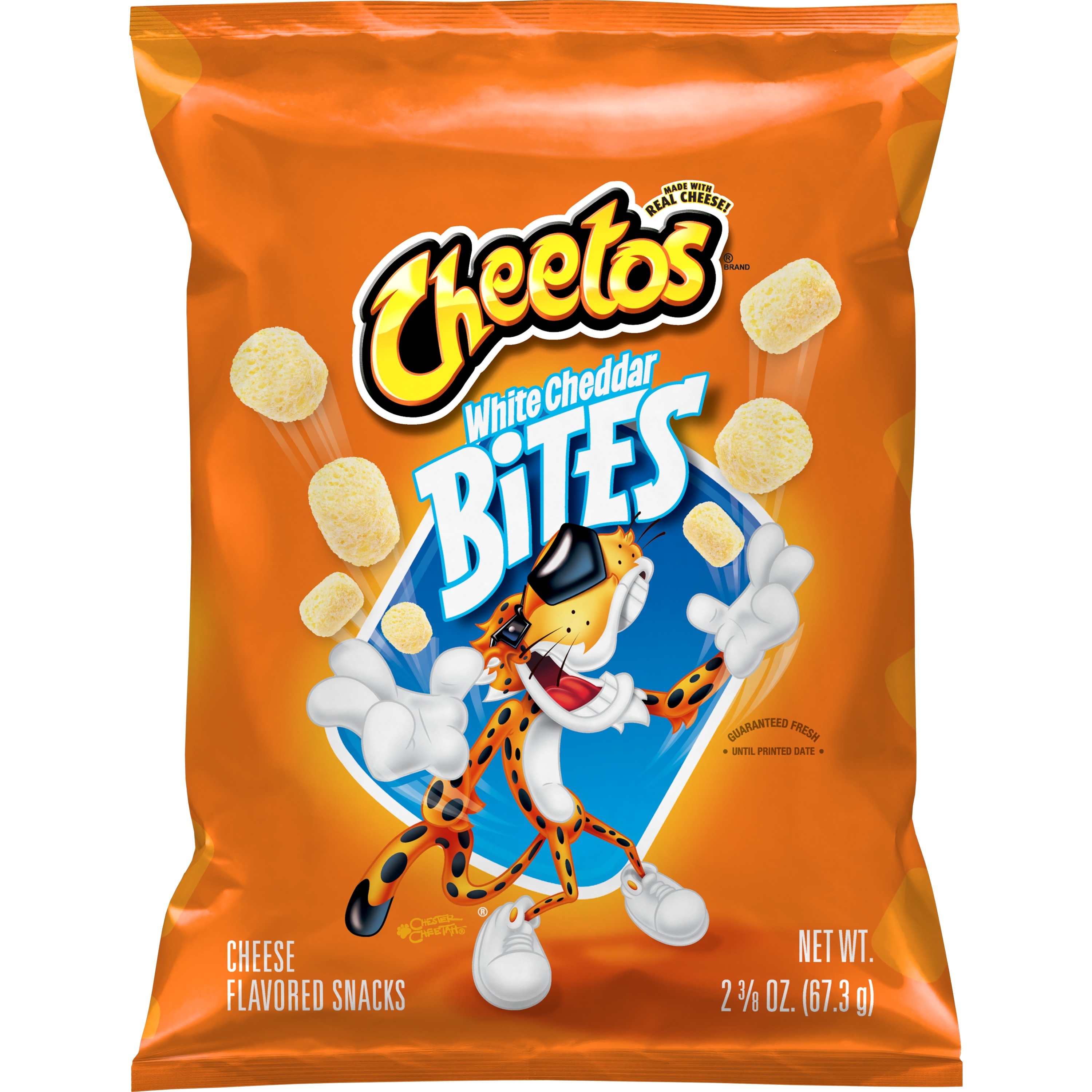 Kit Novo Cheetos Crunchy Super Cheddar 48g + White Cheddar 48g