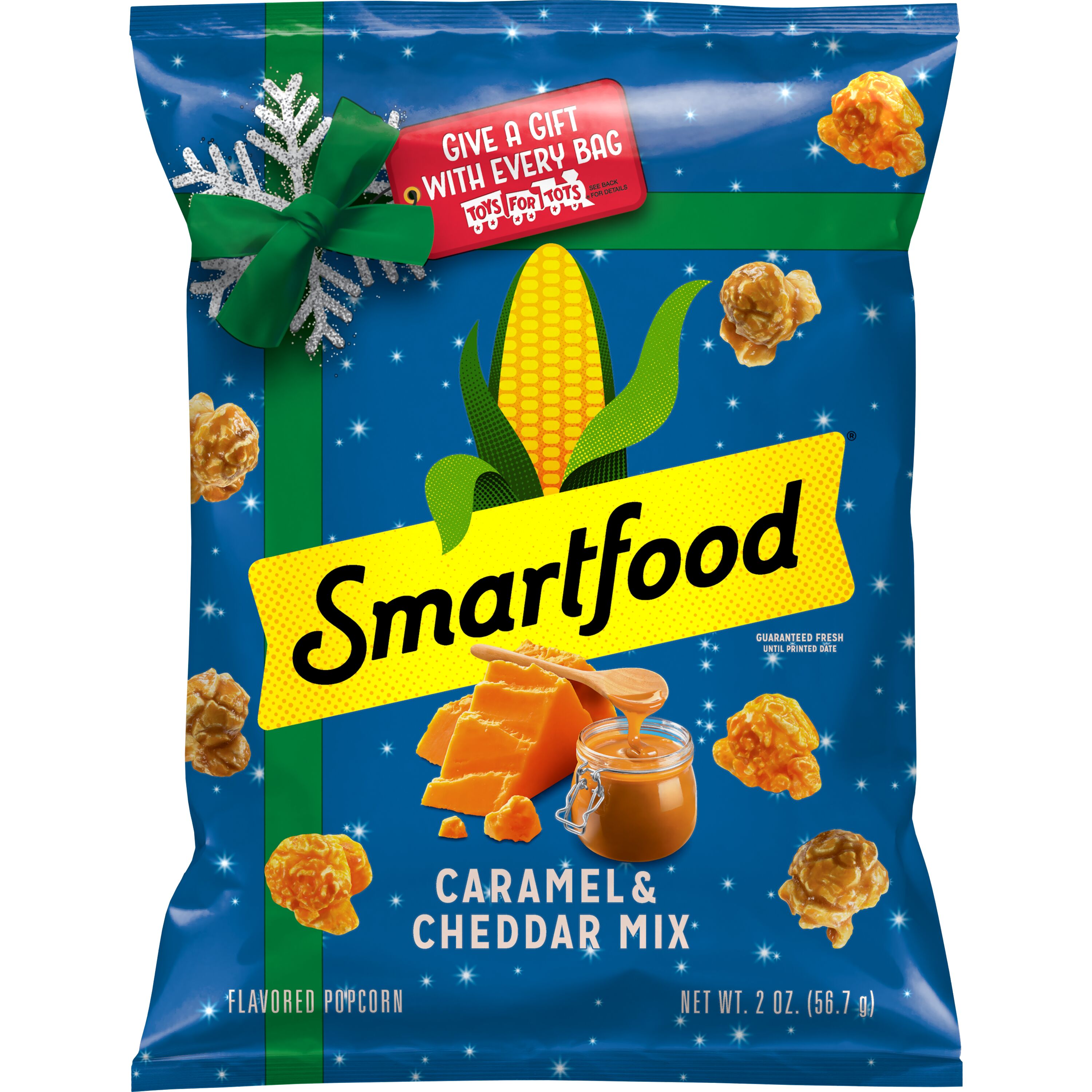 Smartfood Caramel And Cheddar Mix Flavored Popcorn Smartlabel™ 