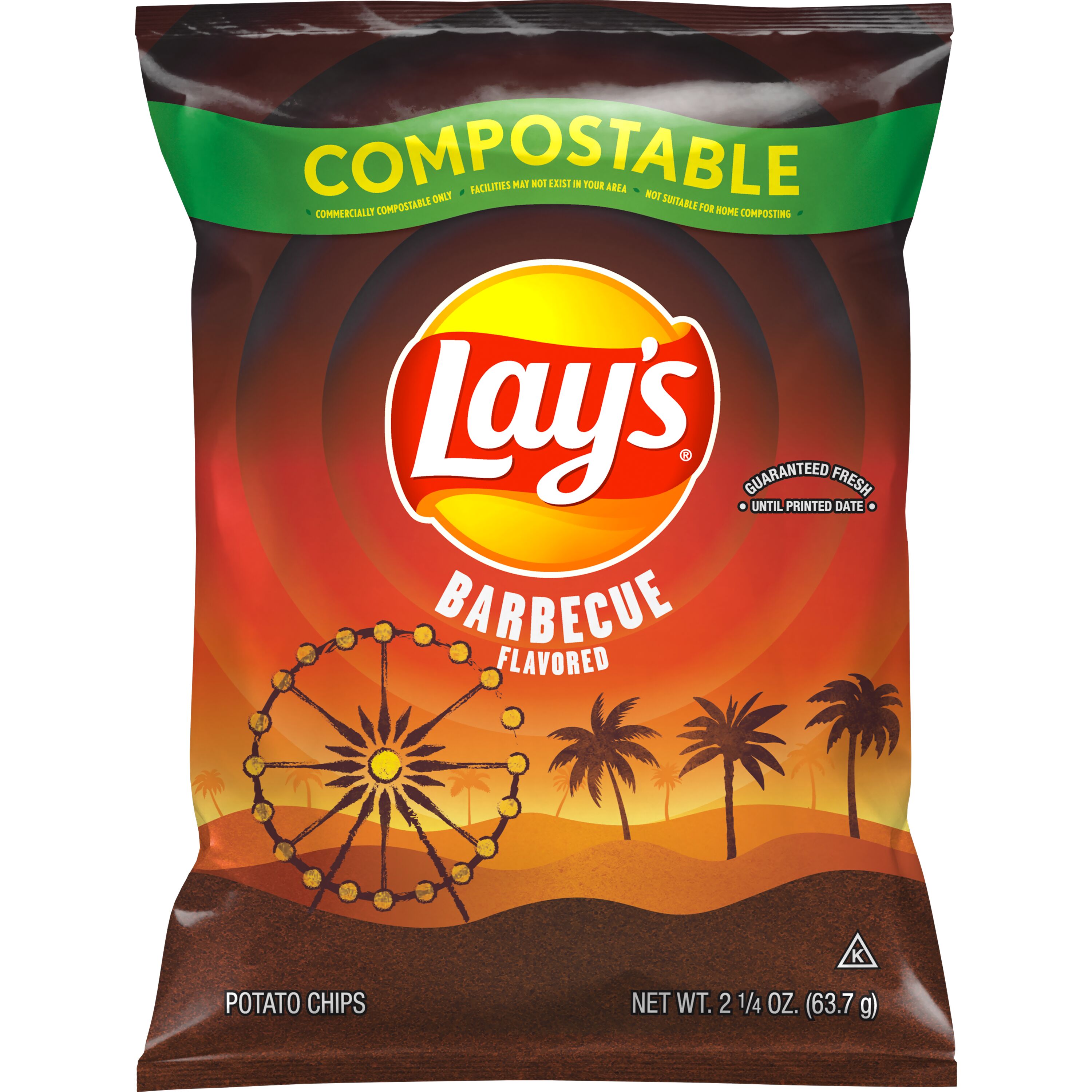 Lay's, Barbecue Flavored, Potato Chips - SmartLabel™