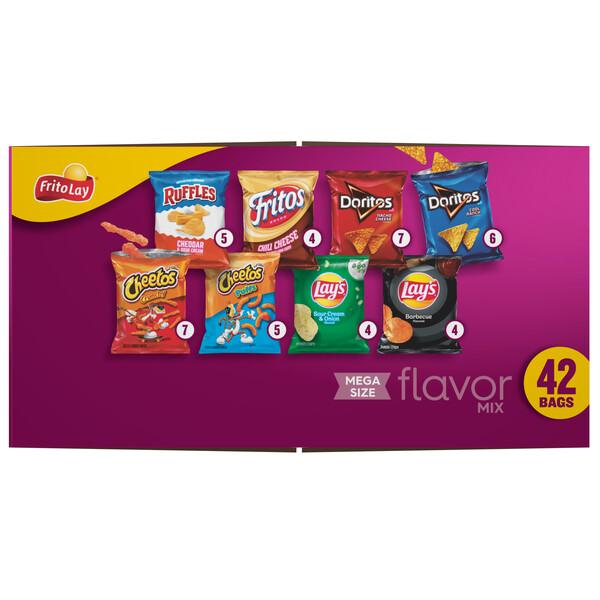 Frito-lay, Mega Size Flavor Mix, Variety Pack - Smartlabel™