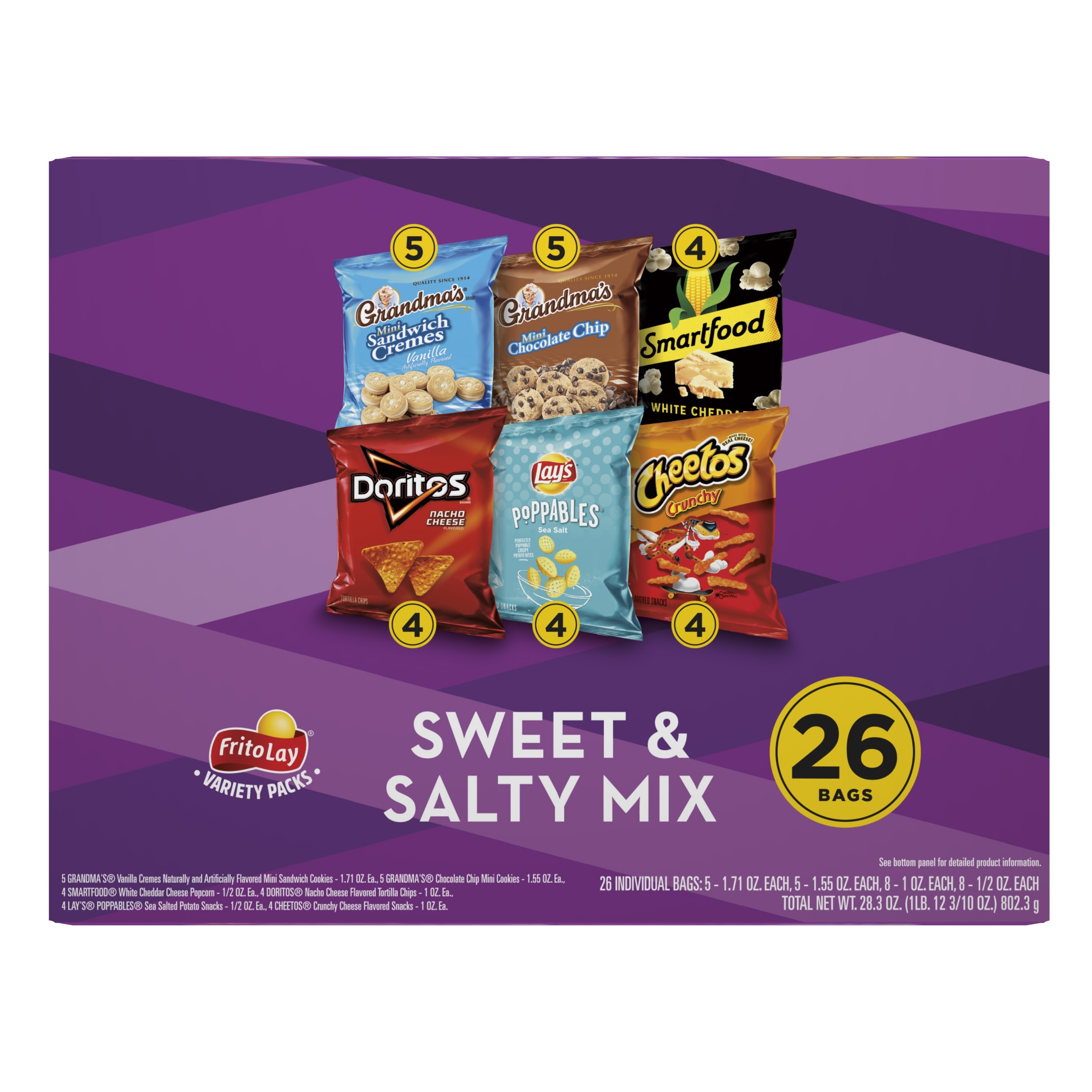 Frito Lay Sweet & Salty Mix Variety Pack - Smartlabel™