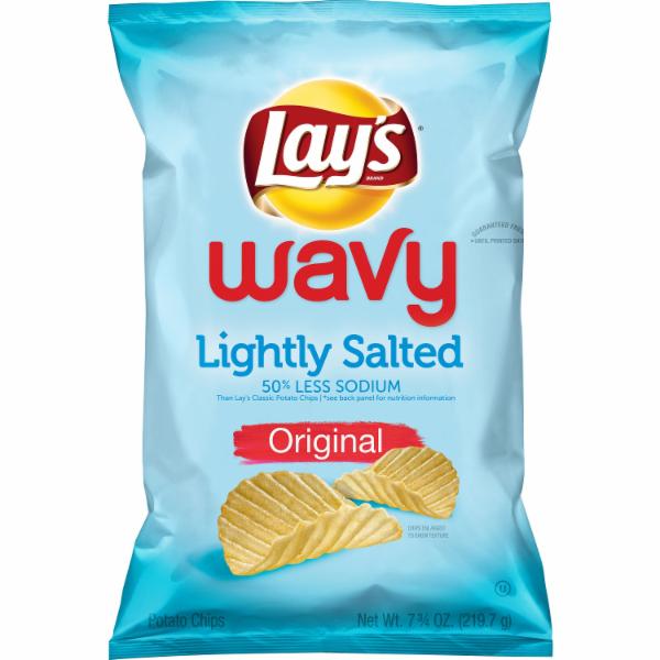 Lay's, Wavy, Lightly Salted, Potato Chips - SmartLabel™