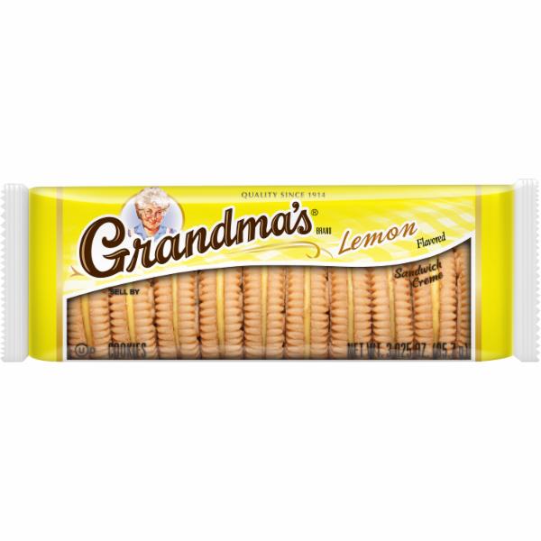 Grandma's, Lemon Flavored, Sandwich Creme, Cookies - SmartLabel™