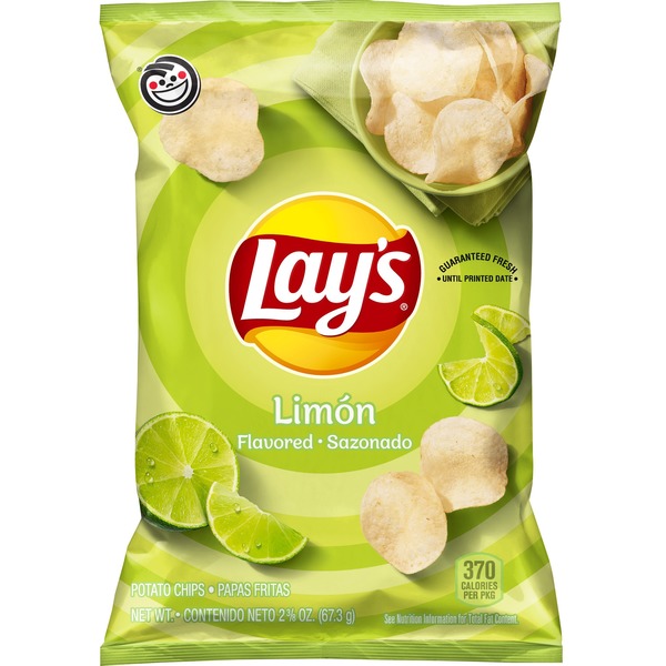 Lay's, Limon Flavored, Potato Chips - SmartLabel™