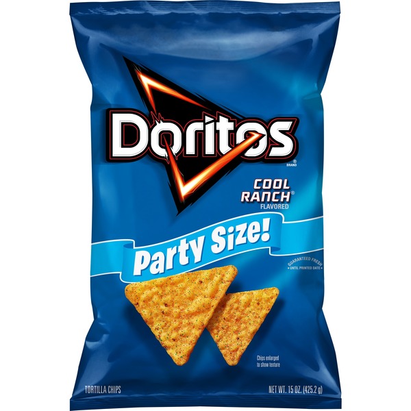 Doritos, Party Size, Cool Ranch Flavored, Tortilla Chips - SmartLabel™