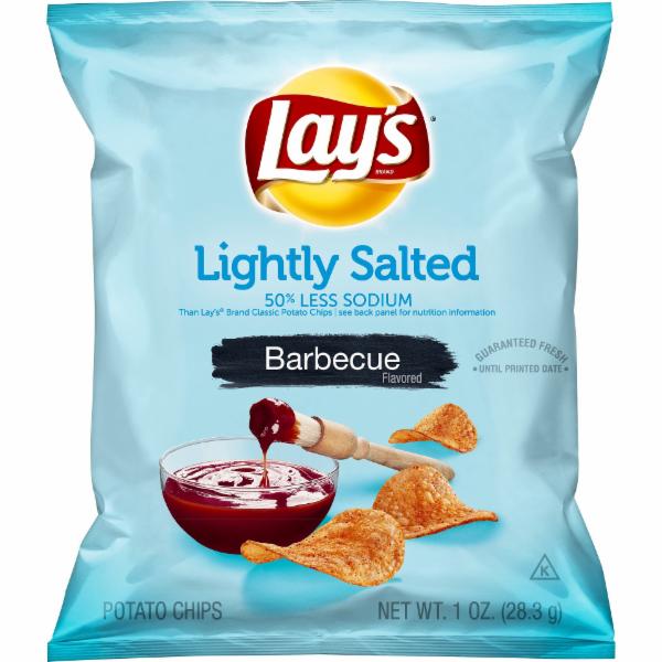 Lay's, Lightly Salted, Barbecue Flavored, Potato Chips - SmartLabel™