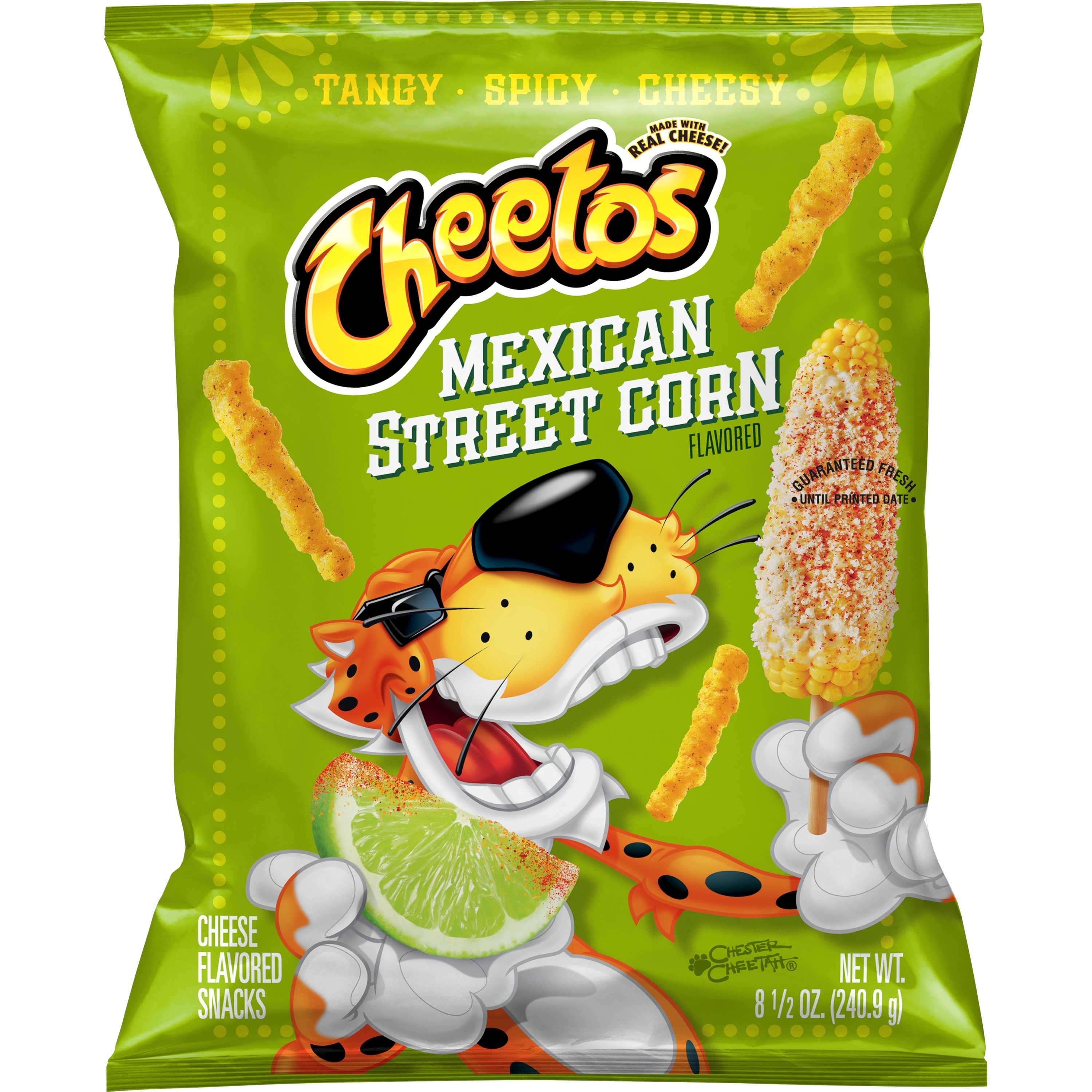 Chizitos Cheetos Snack Corn Wider Sticks Cheese Flavor, 94 g / 3.31 oz bag