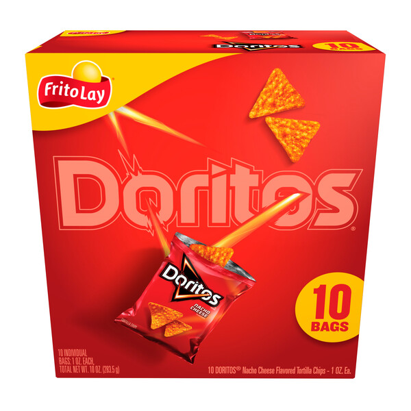 Doritos, Nacho Cheese Flavored, Tortilla Chips - SmartLabel™