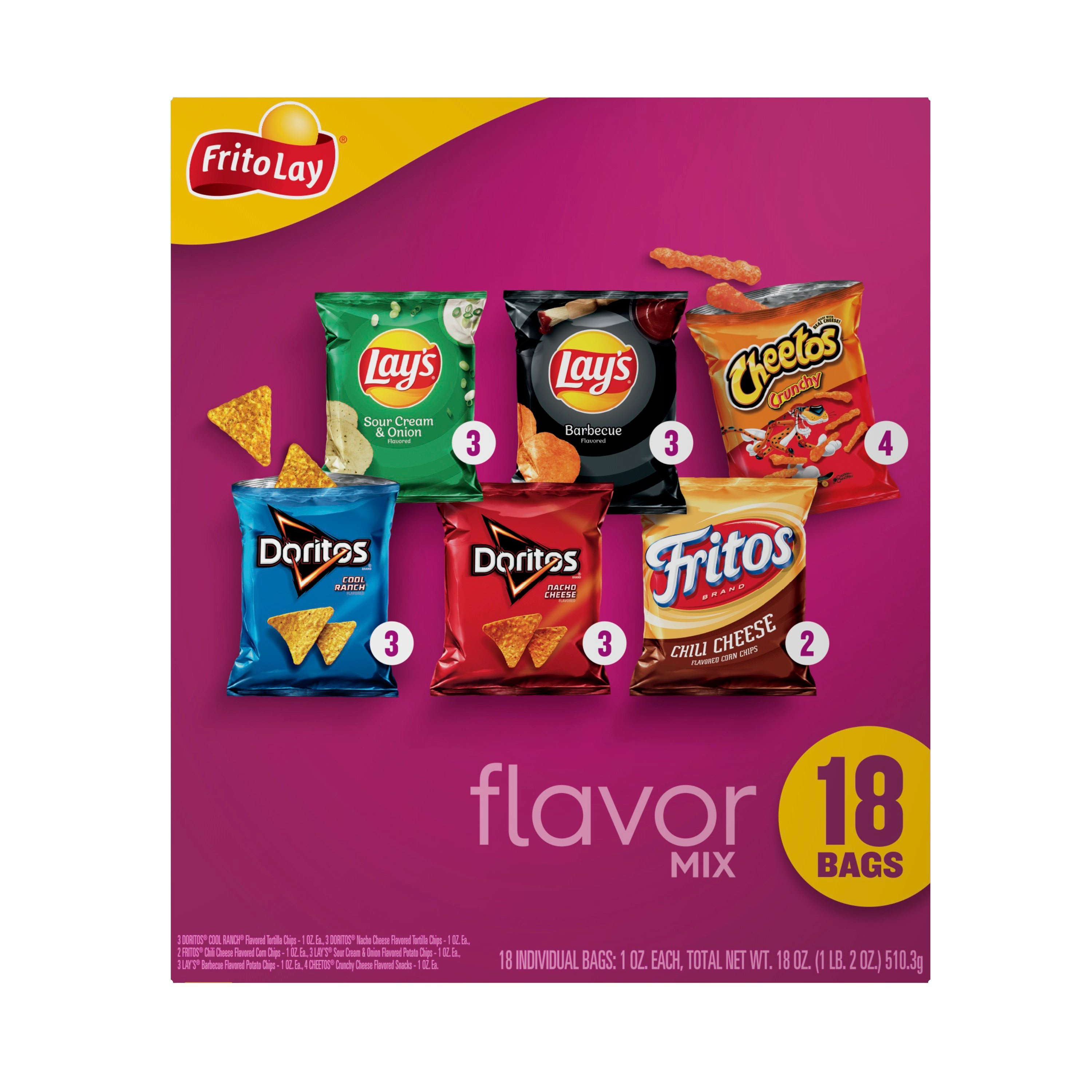 Frito-Lay, Flavor Mix, Variety Pack - SmartLabel™