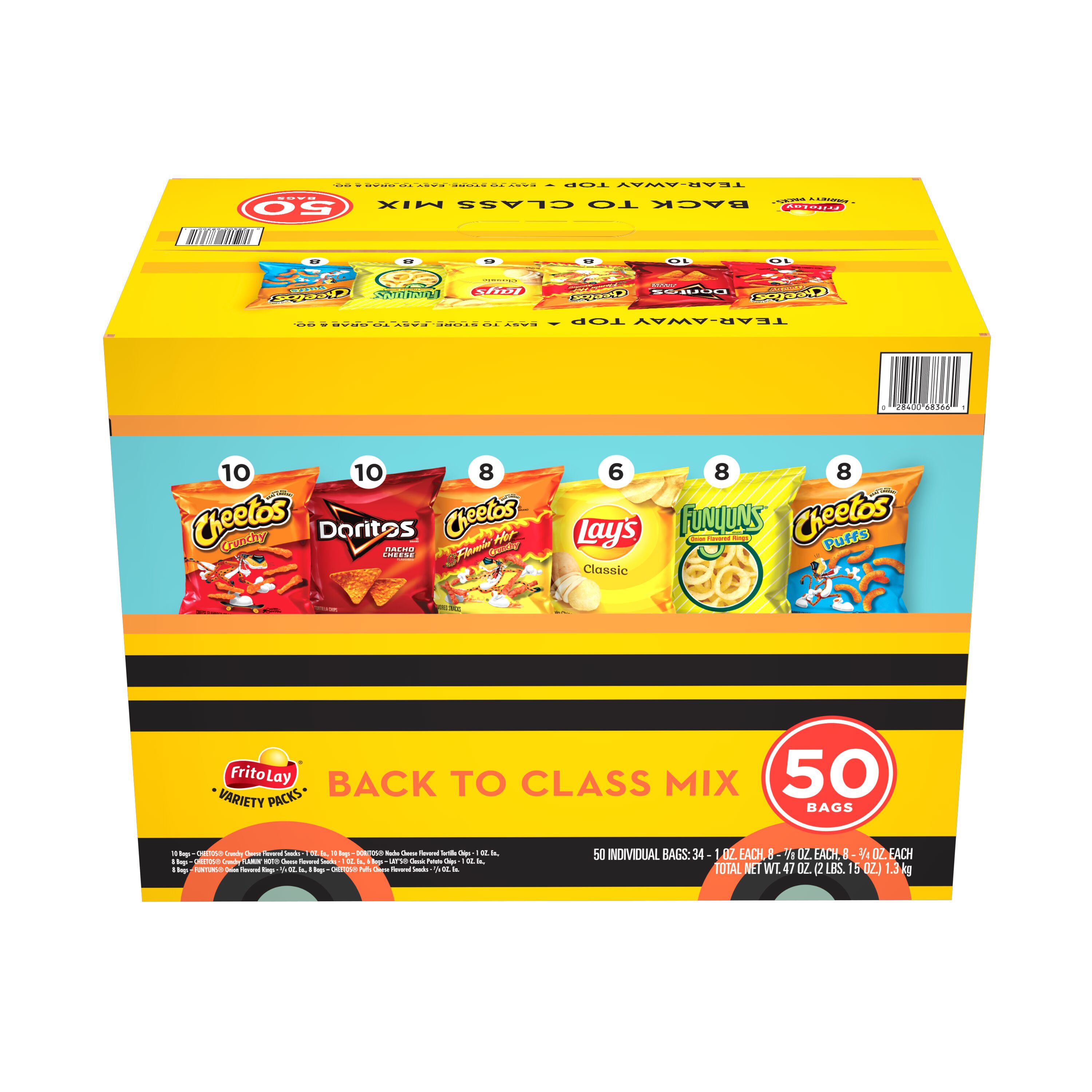 Frito Lay Back To Class Mix Variety Pack Smartlabel™