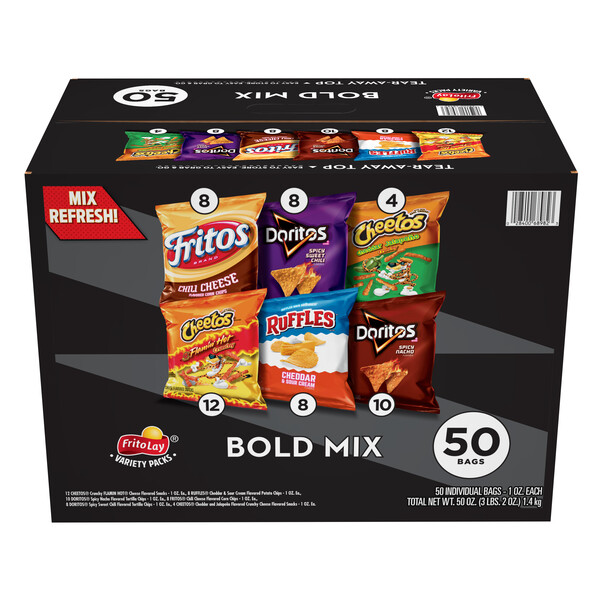 Frito Lay Bold Mix Variety Pack Smartlabel™