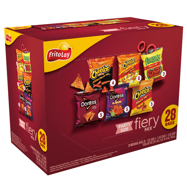 Frito-Lay, Party Size, Fiery Mix, Variety Pack - SmartLabel™