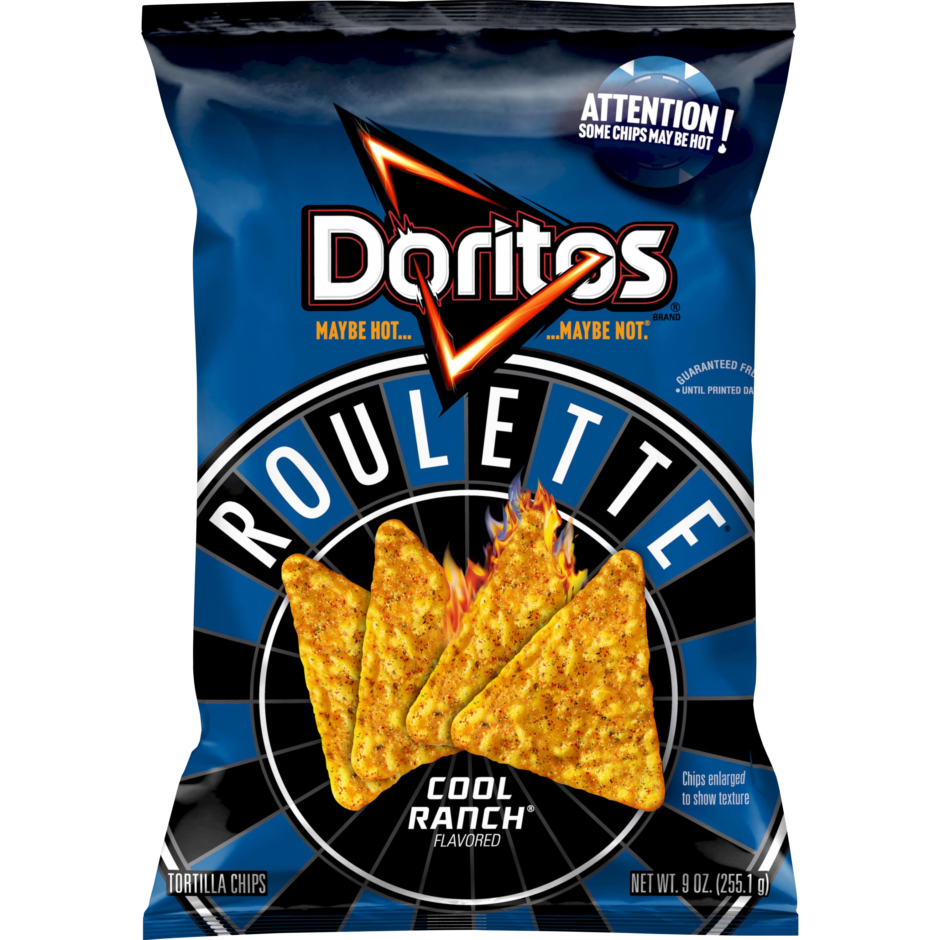 Doritos, Roulette, Cool Ranch Flavored, Tortilla Chips - SmartLabel™