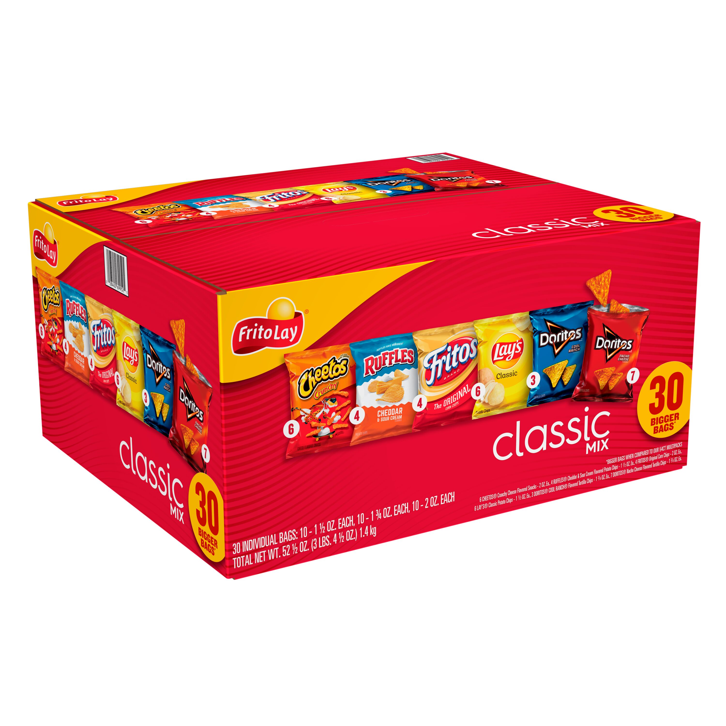 Frito-Lay, Classic Mix Variety Pack - SmartLabel™