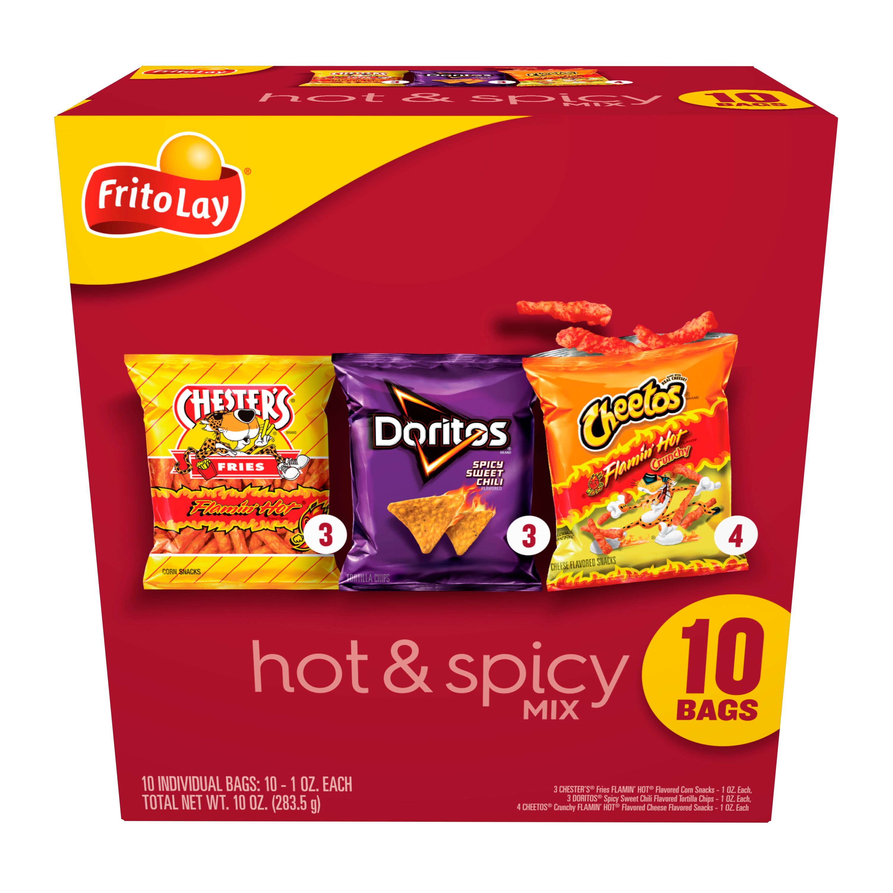 Frito Lay Hot And Spicy Mix Variety Pack Smartlabel™