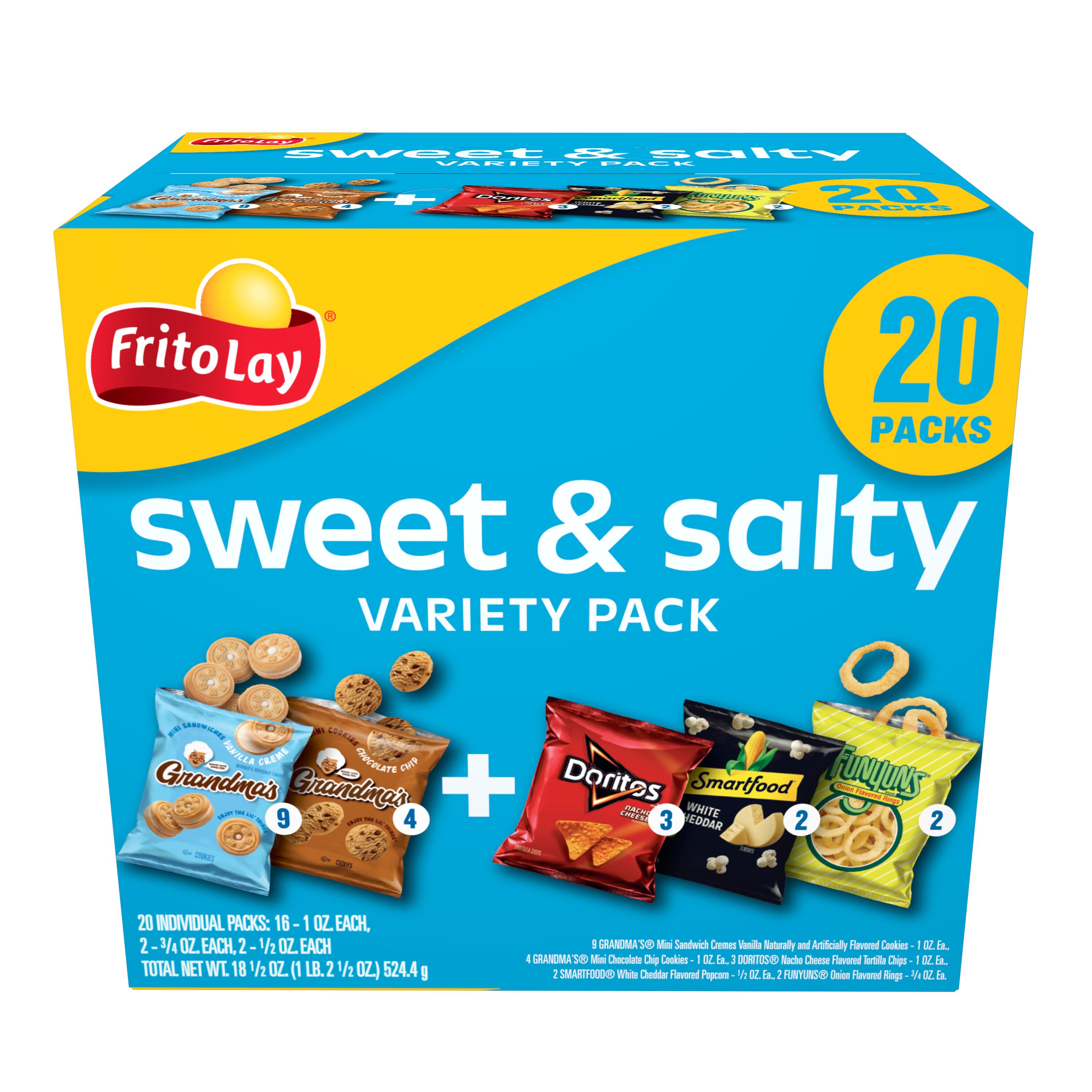 Frito-Lay, Variety + , Grandma's, Frito-Lay Variety Pack - SmartLabel™