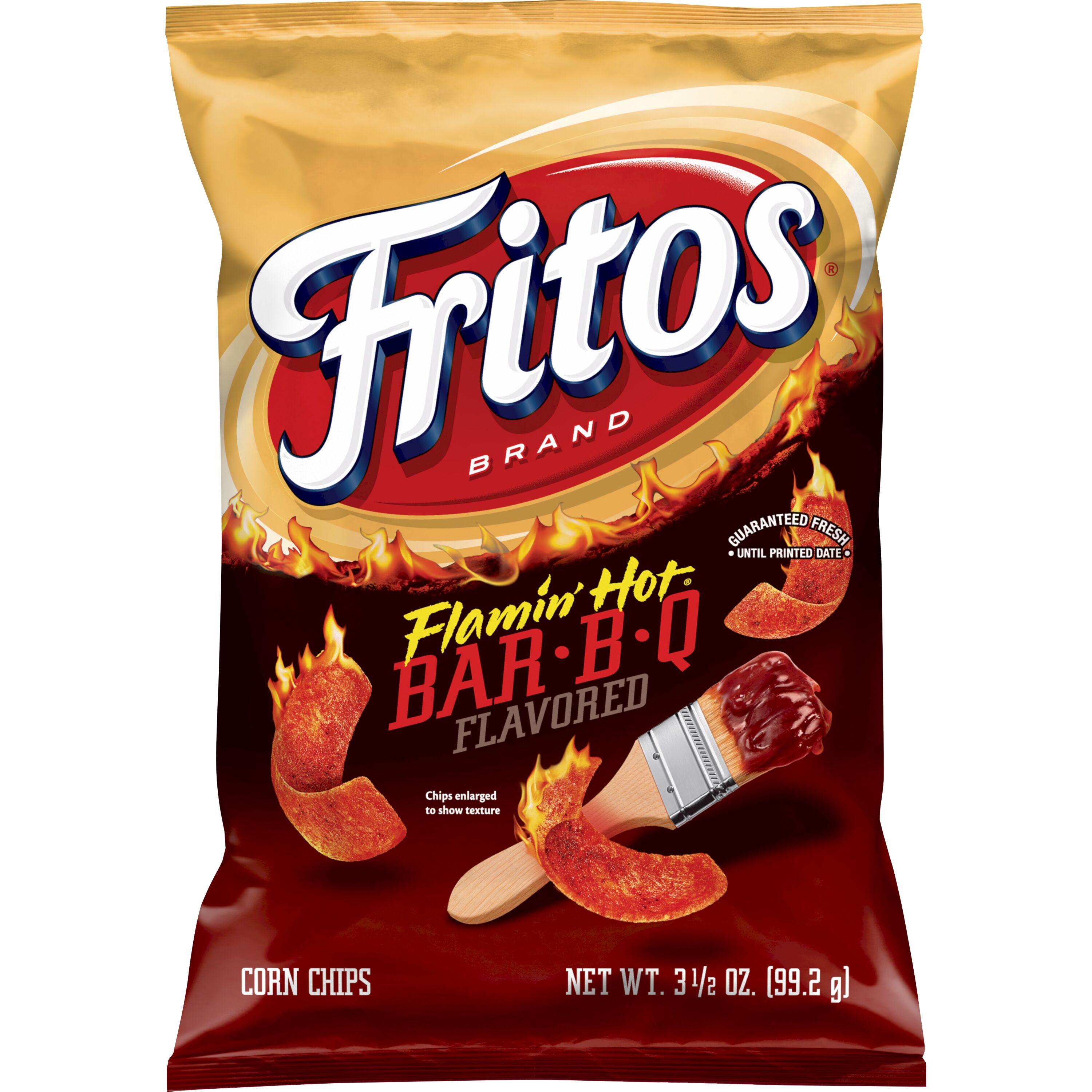 Fritos, Flamin' Hot Bar-B-Q Flavored, Corn Chips - SmartLabel™