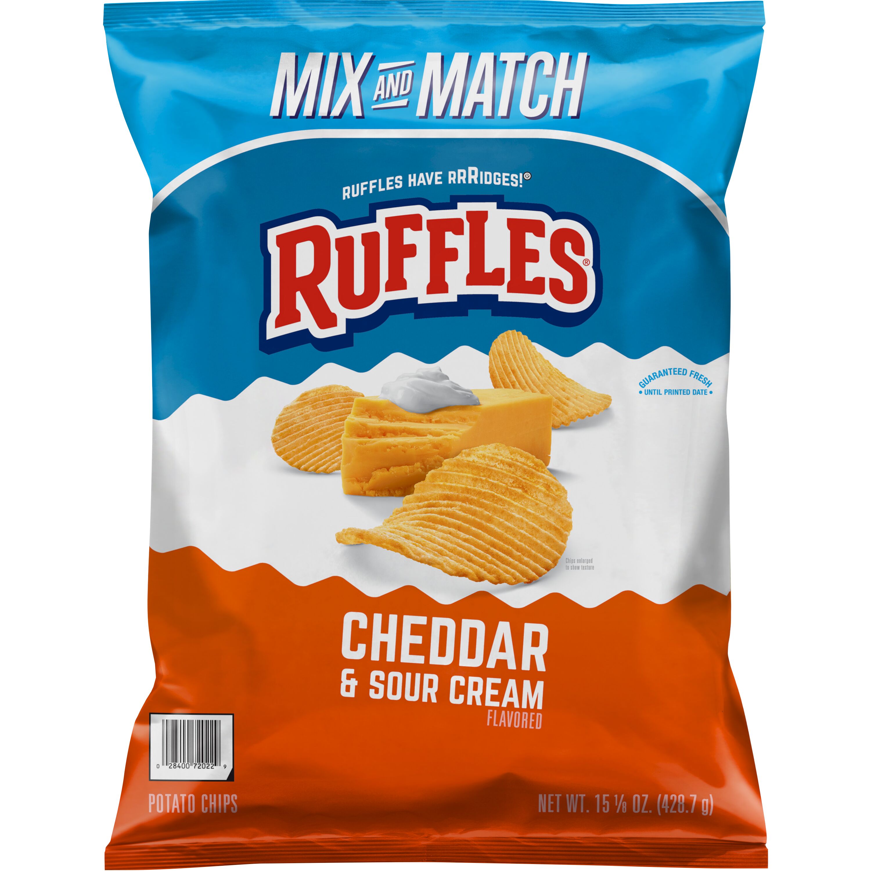 Ruffles Cheddar And Sour Cream Flavored Potato Chips Smartlabel™