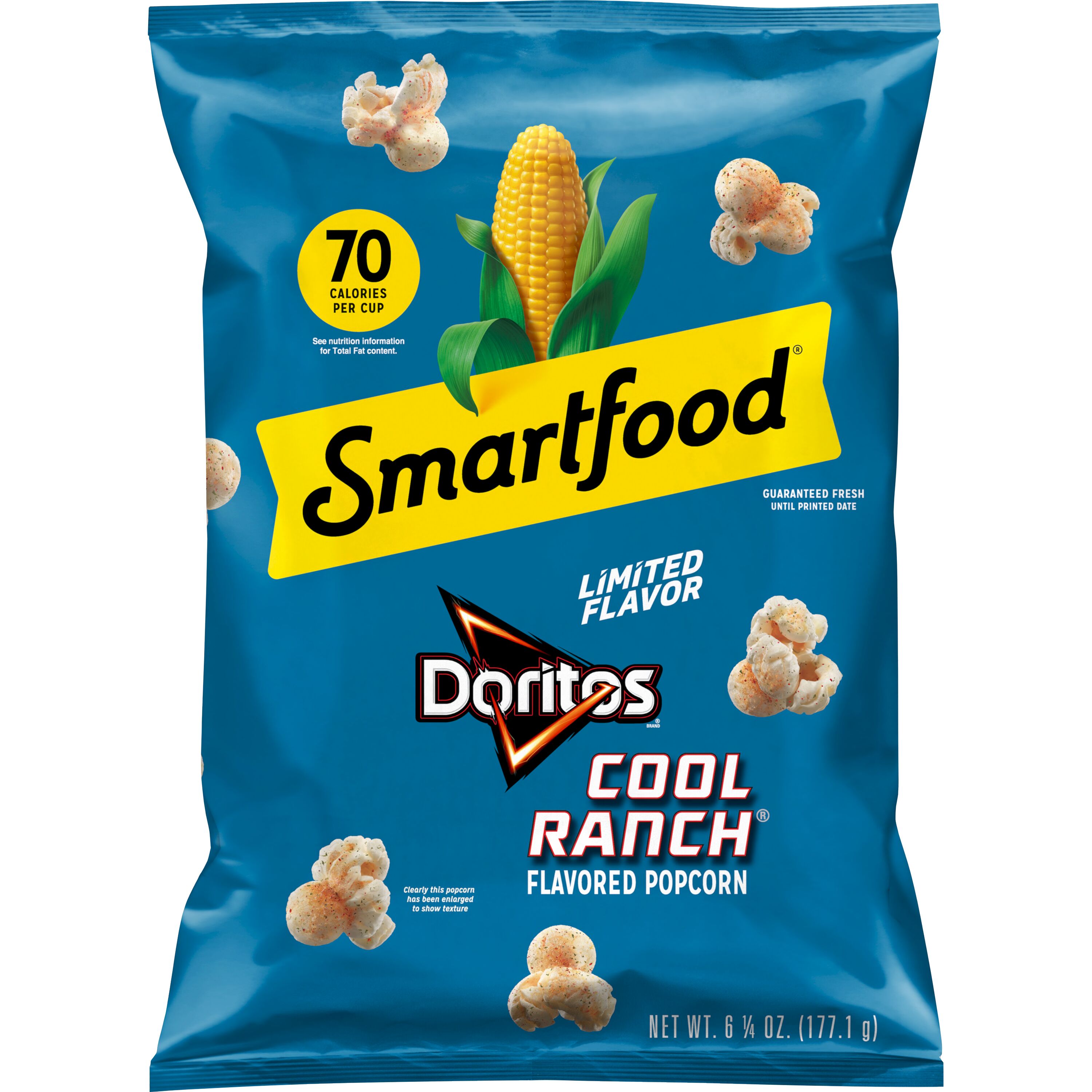Smartfood Doritos Cool Ranch Flavored Popcorn Smartlabel