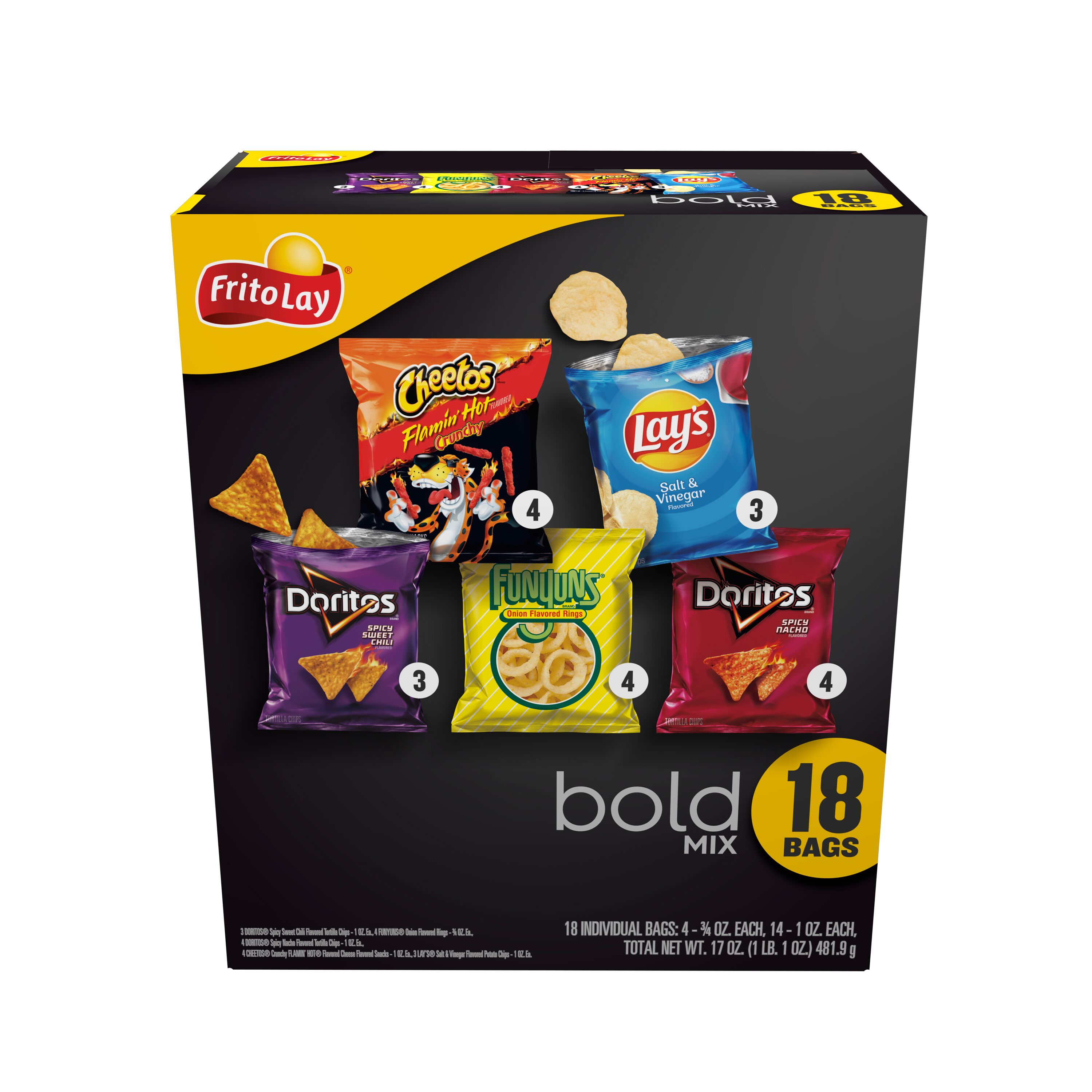 Frito Lay Bold Mix Variety Pack Smartlabel™ 